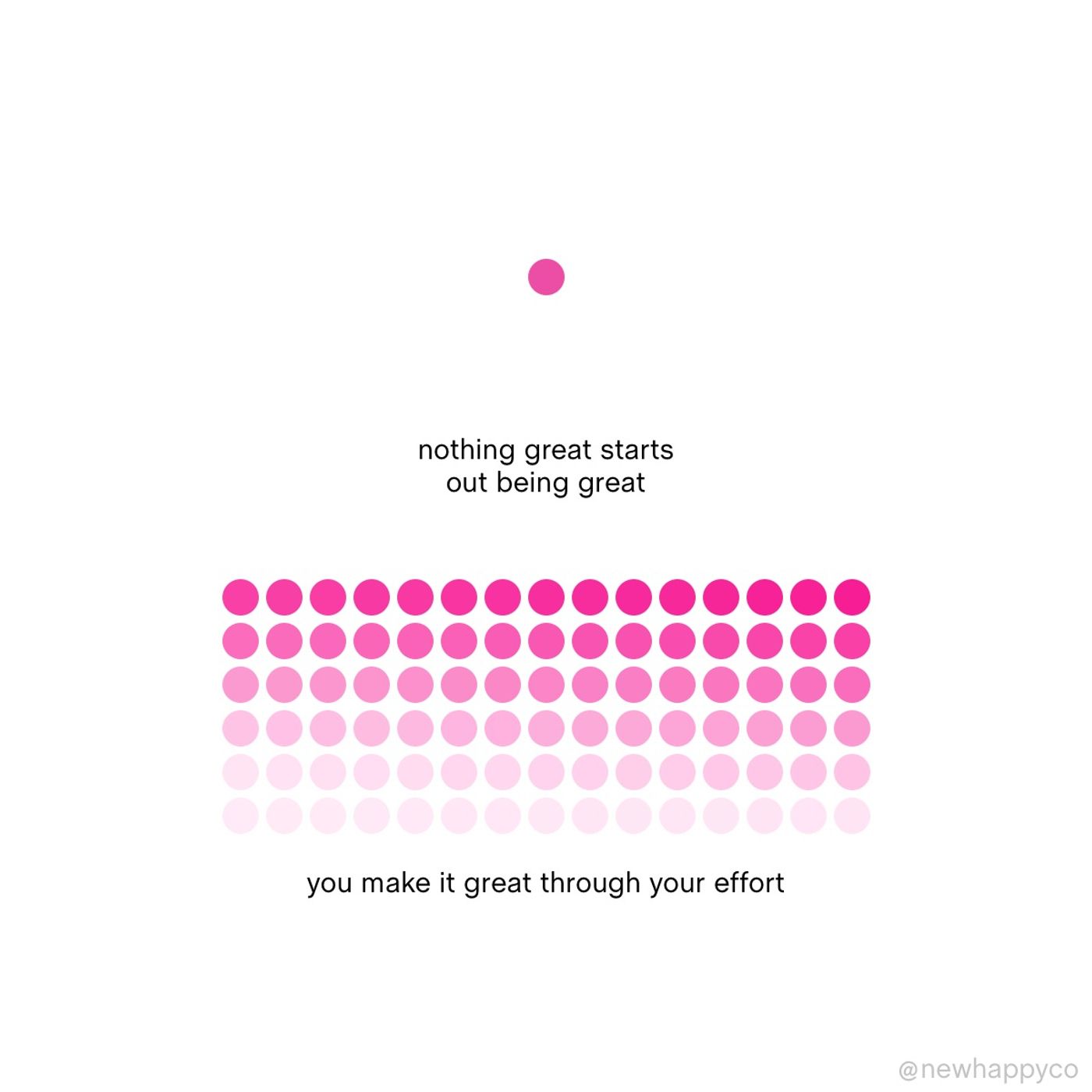 It becomes great