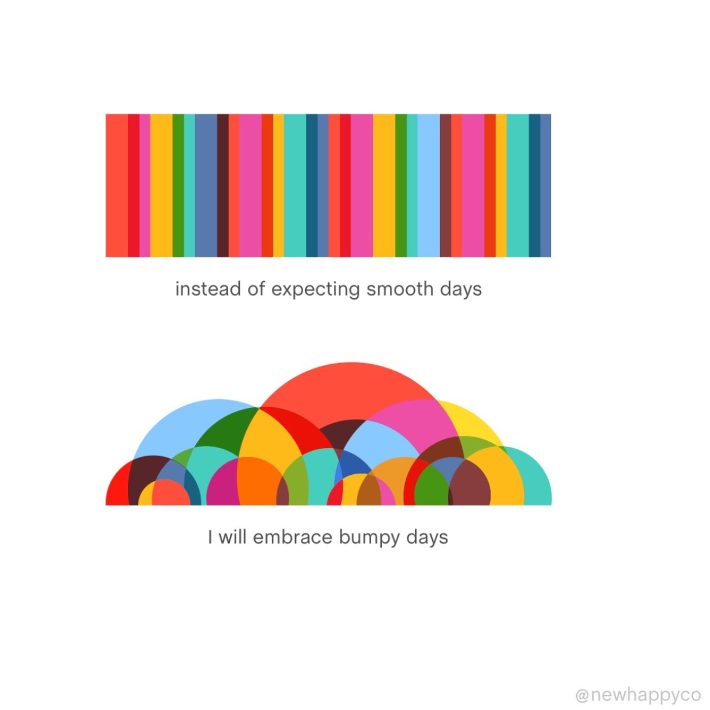 It's okay if it's bumpy
