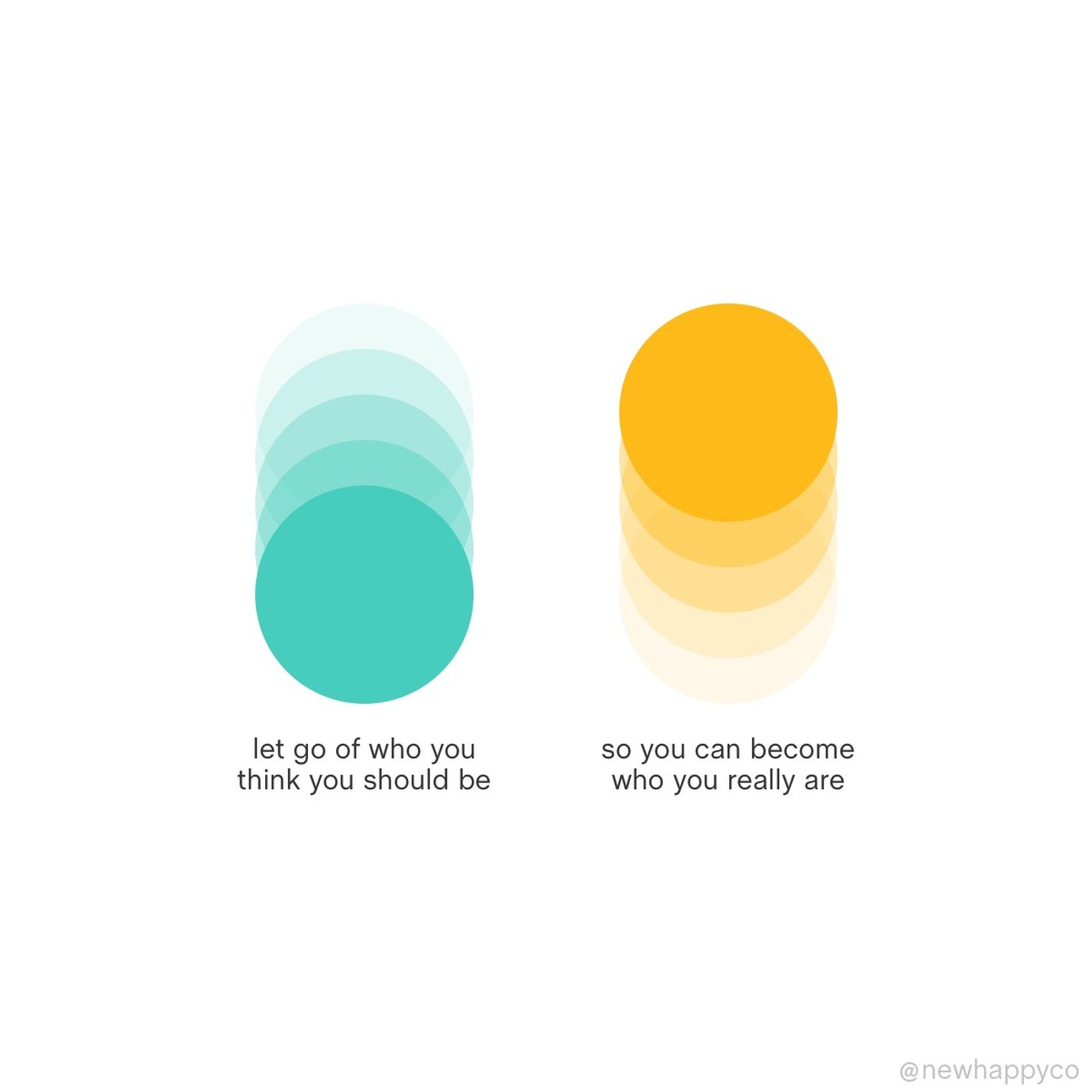 How to let go