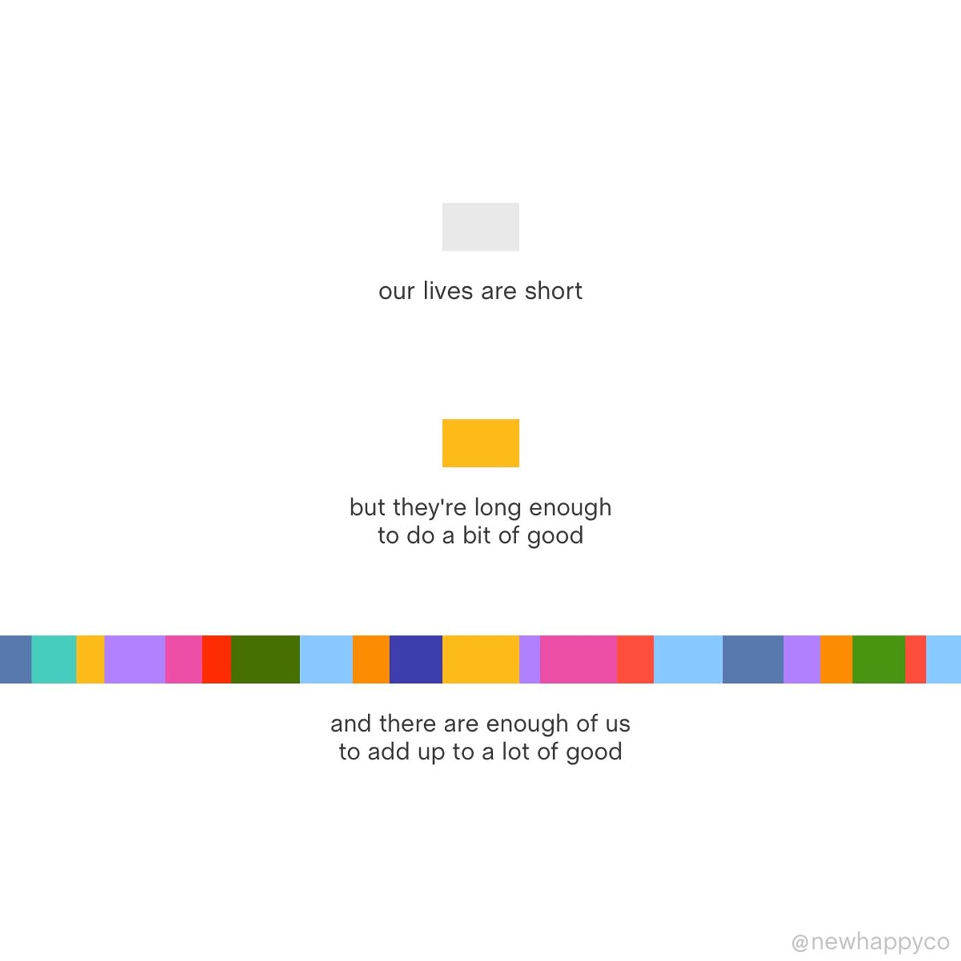 The good we can do
