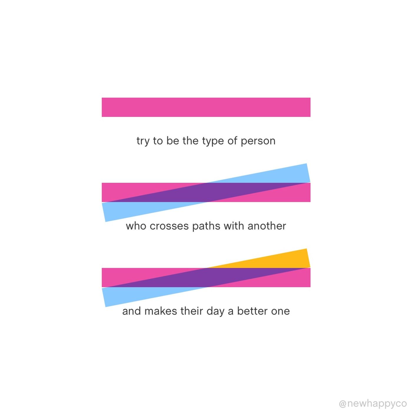 Be the giver
