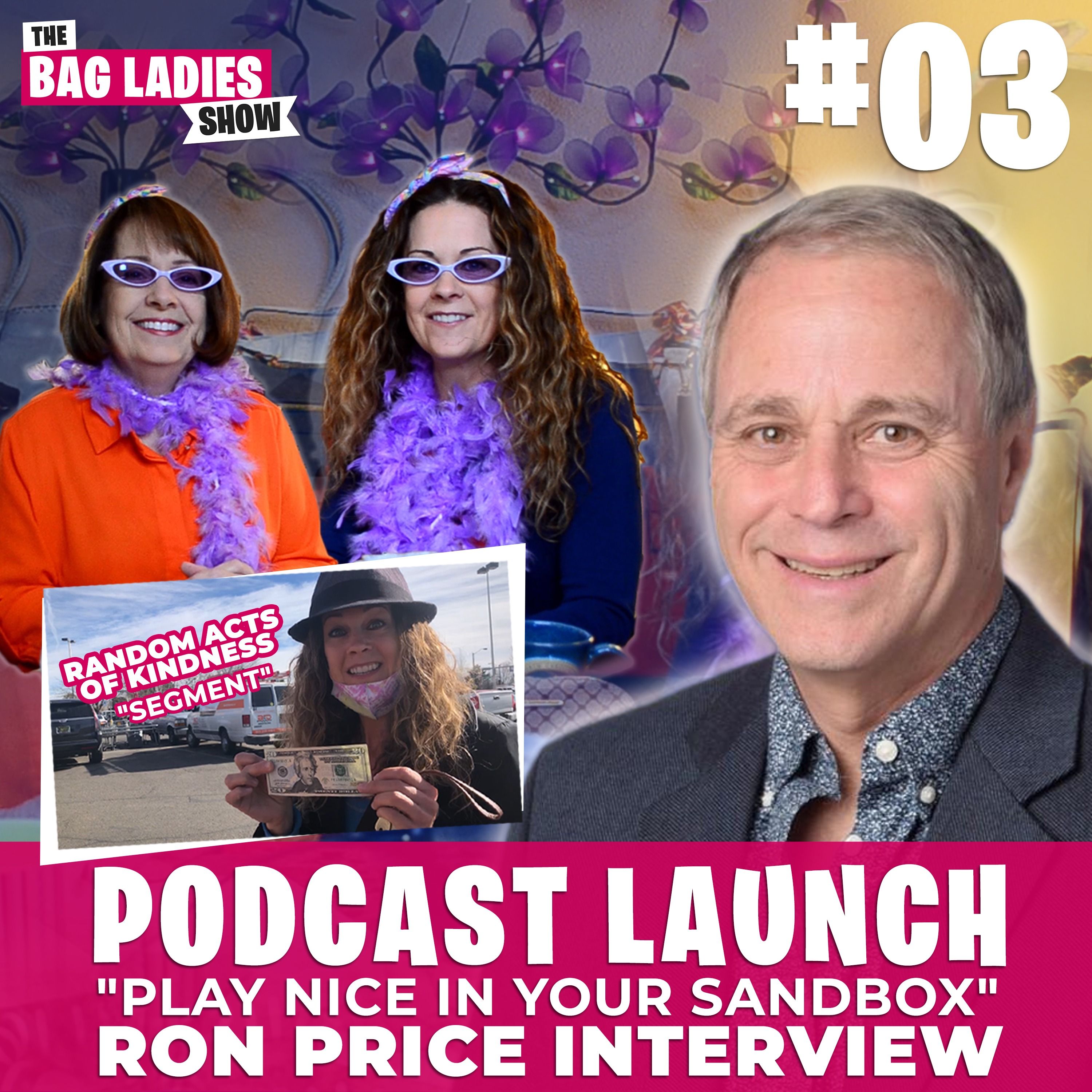 Ep:03 - Play Nice In Your Sandbox - Ron Price Interview | The Bag Ladies Show