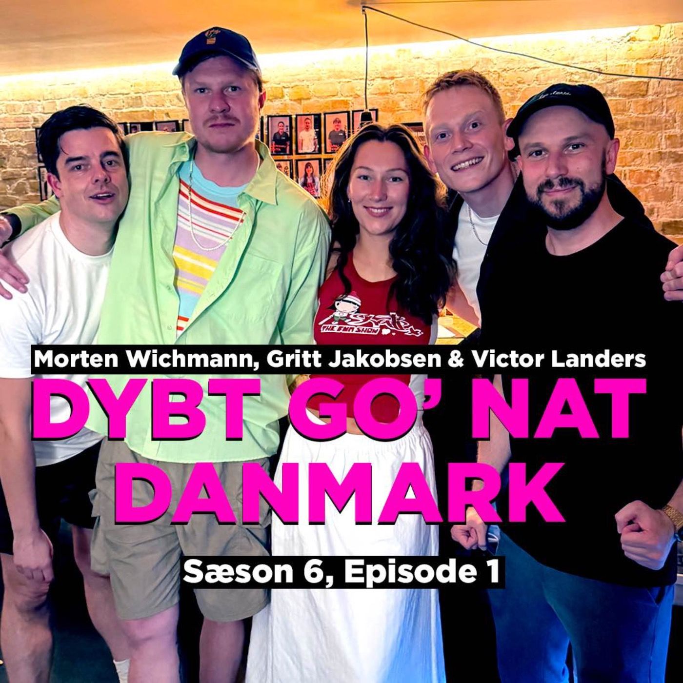 Morten Wichmann, Gritt Jakobsen & Victor Lander