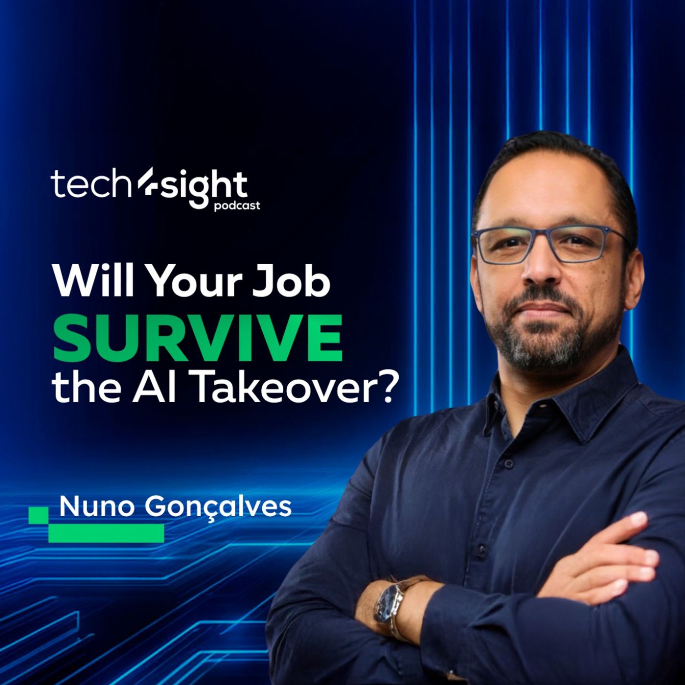 Will Your Job Survive the AI Takeover? With Nuno Gonçalves & Diana Daniels episode artwork