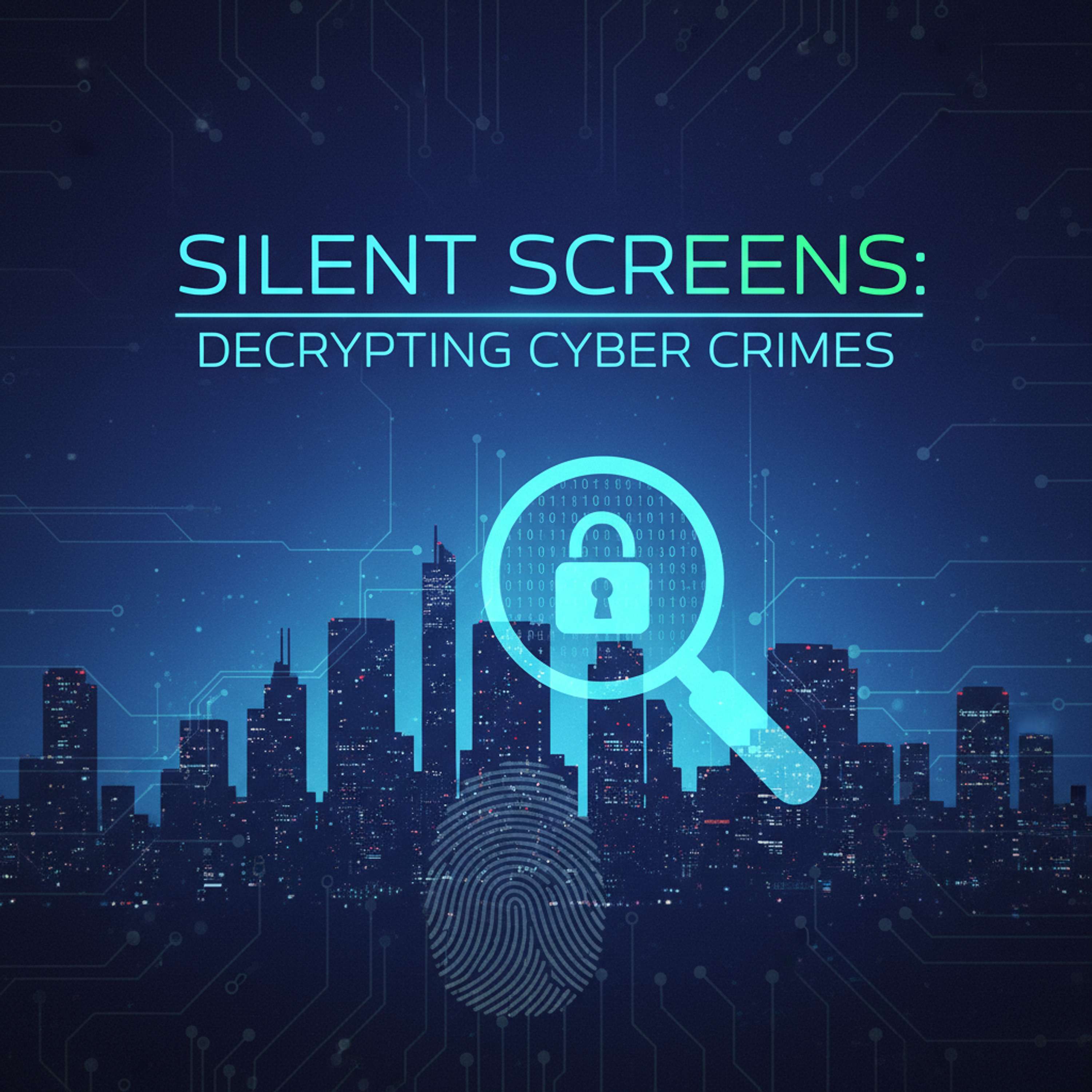 Silent Screens Decrypting Cyber Crimes podcast artwork