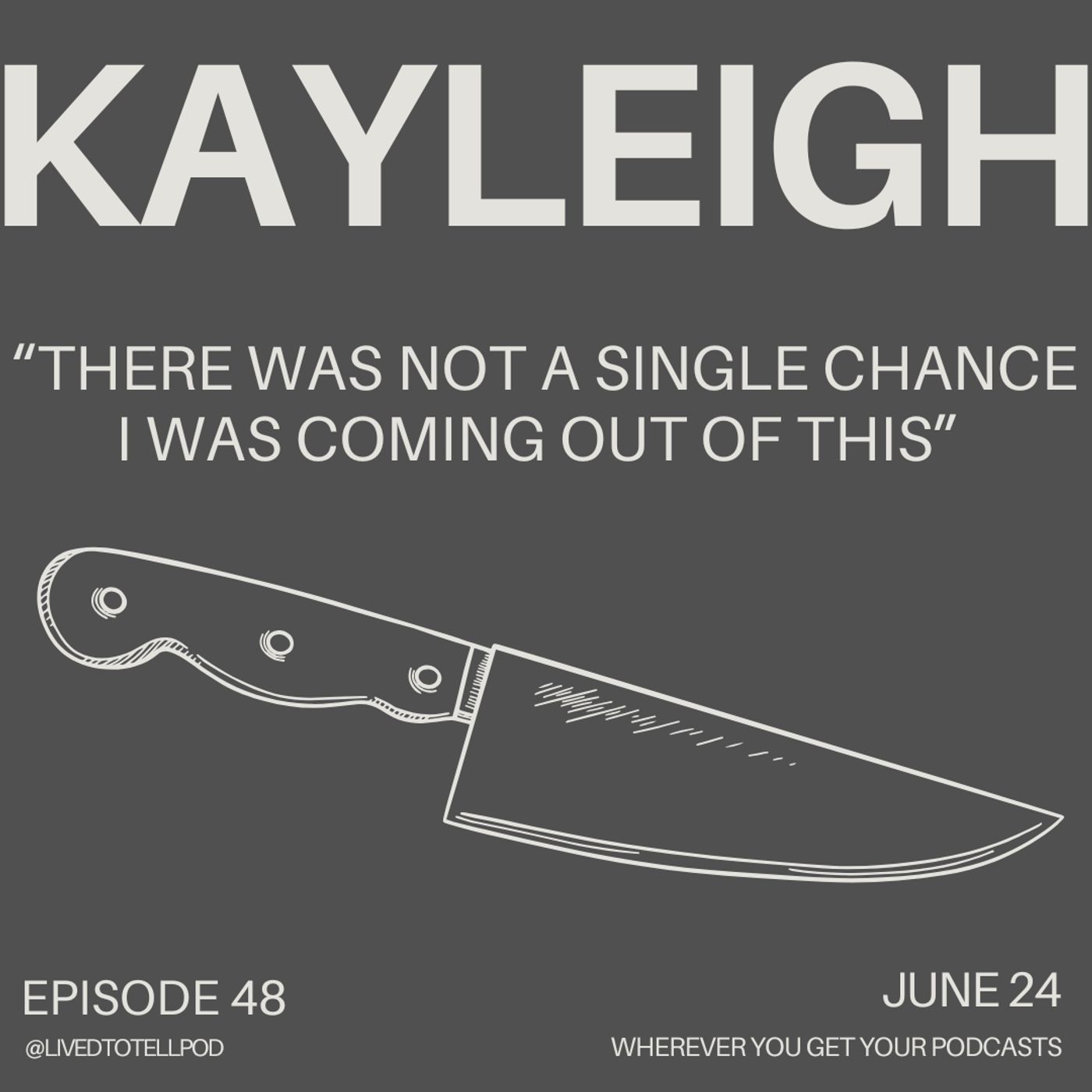 S3 Ep20: Kayleigh - "There Was Not a Single Chance I Was Coming Out of This"
