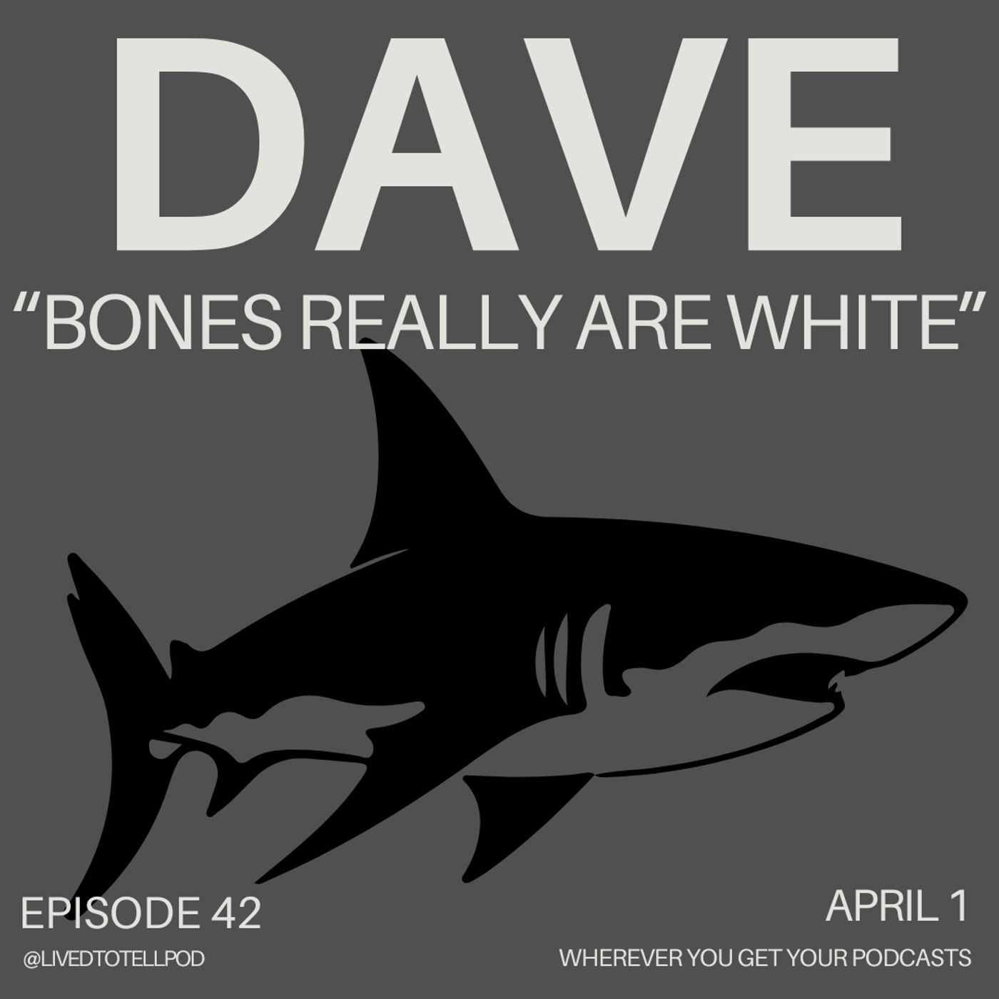S3 Ep13: Dave - "Bones Really Are White"