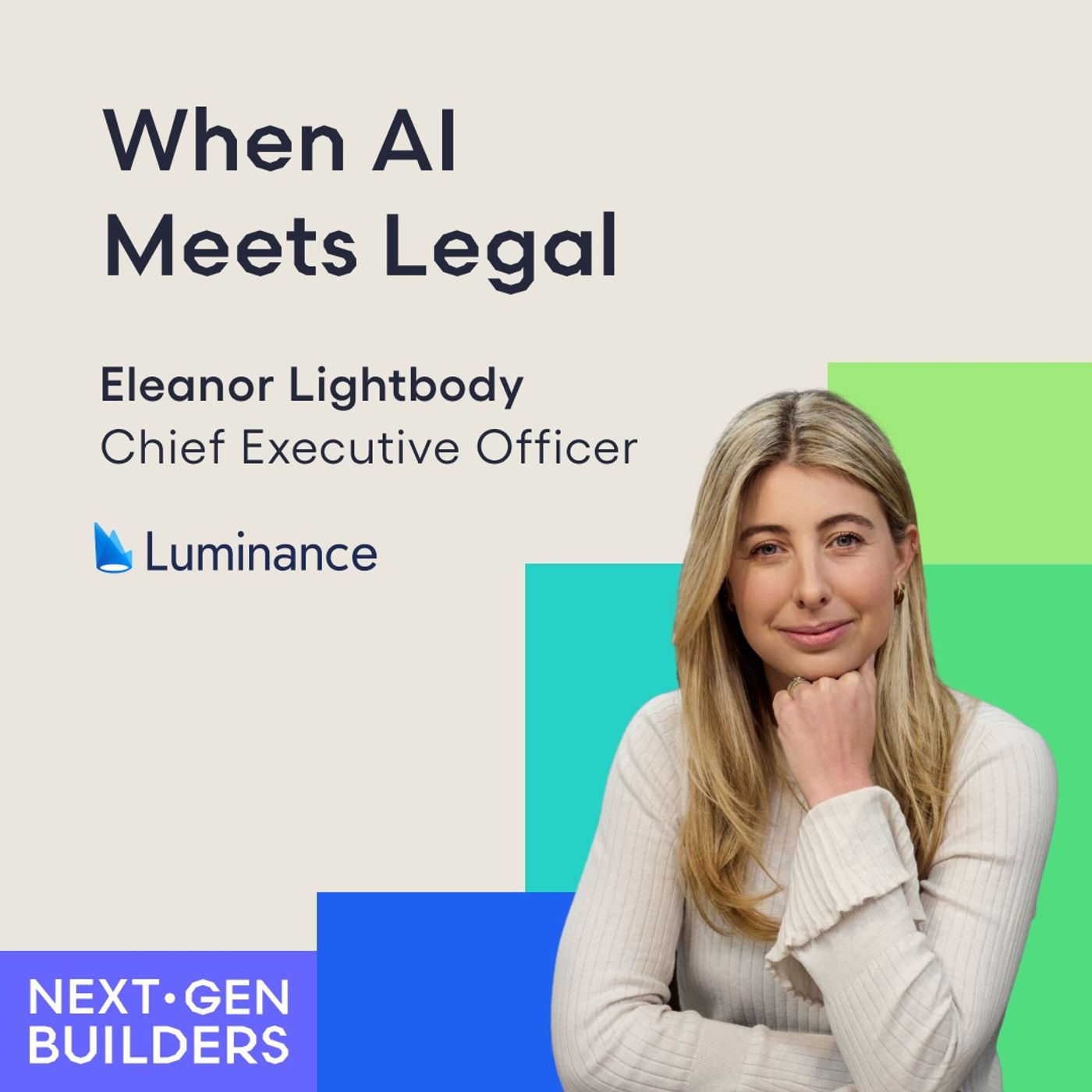 When AI Meets Legal feat. Eleanor Lightbody, CEO of Luminance
