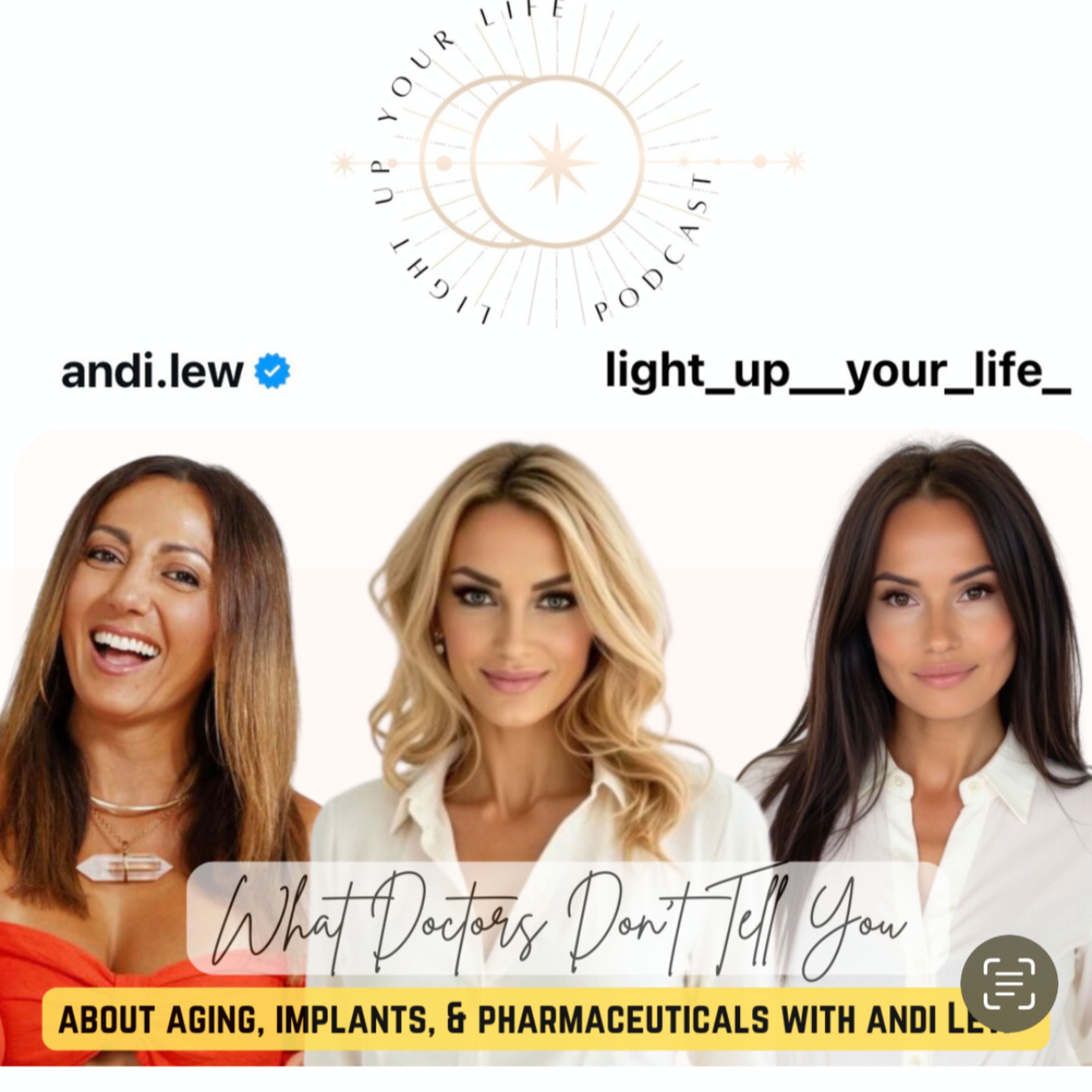 What Doctors Don’t Tell You About Aging, Implants, and Pharmaceuticals with Andi Lew episode artwork