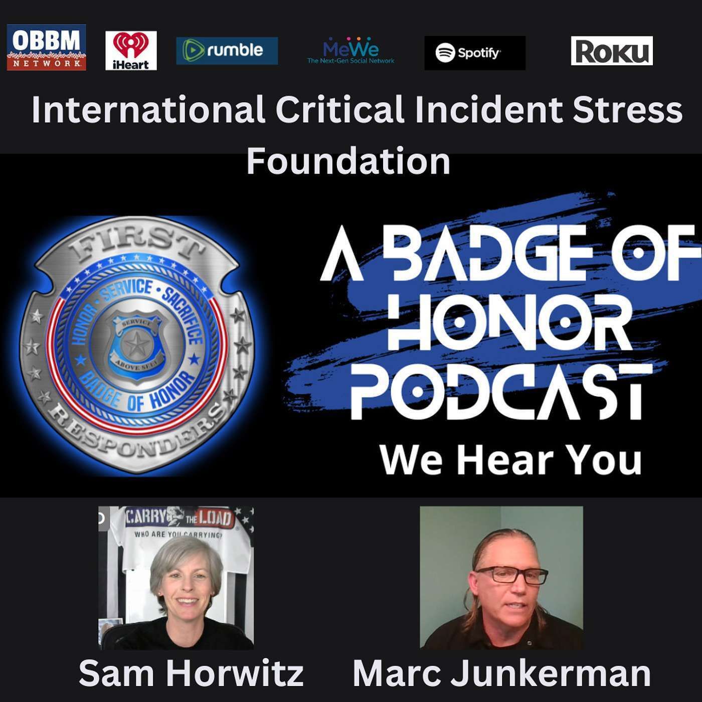 Marc Junkerman and International Critical Incident Stress Foundation (ICISF)