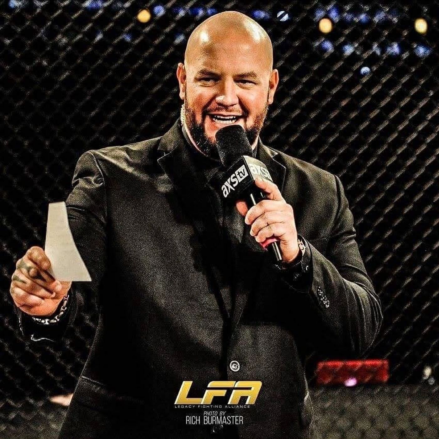 Mike Kendall (LFA) ring announcer episode artwork
