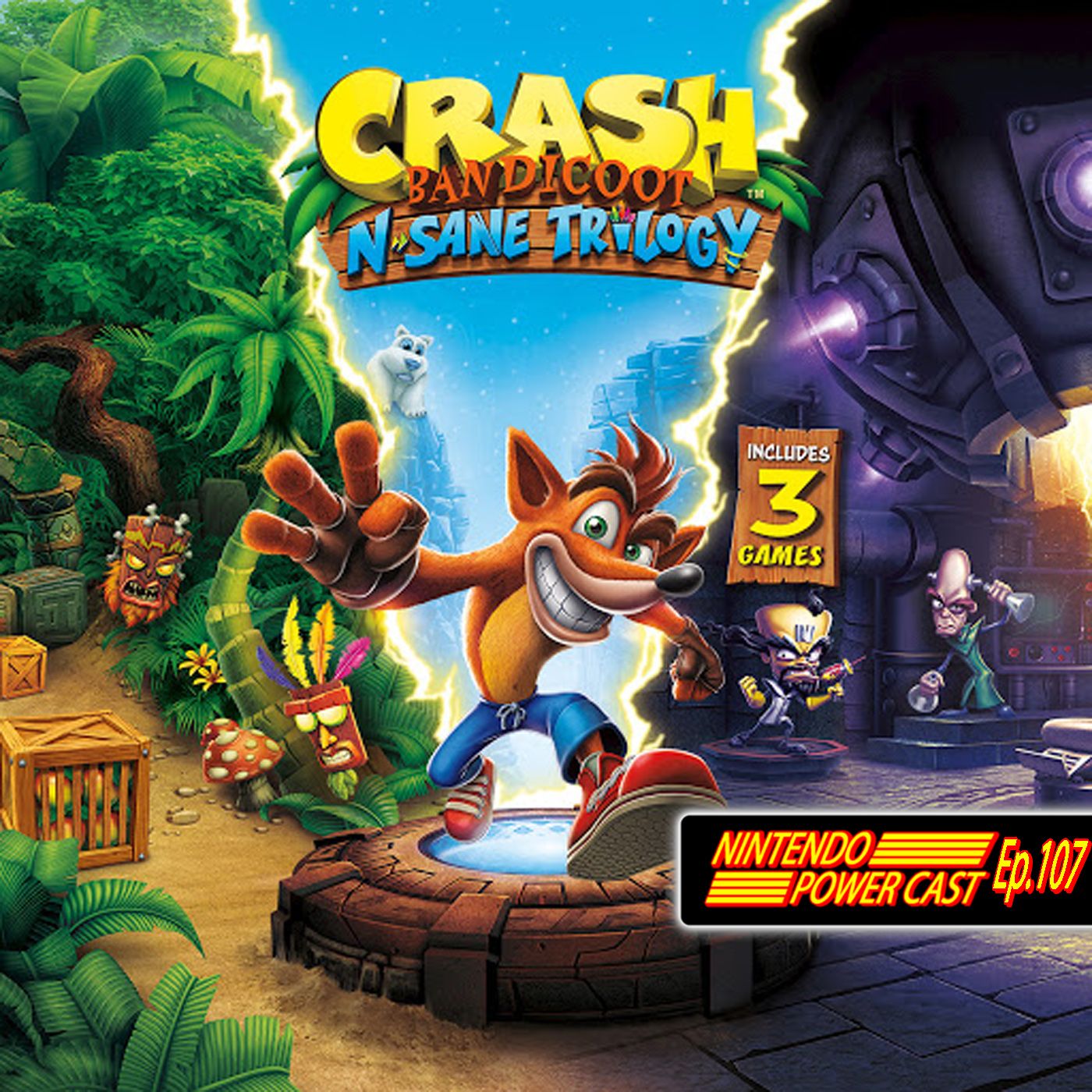 Fortnite Playground, Crash Bandicoot, Nintendo Switch News, NPC Ep.107 episode artwork