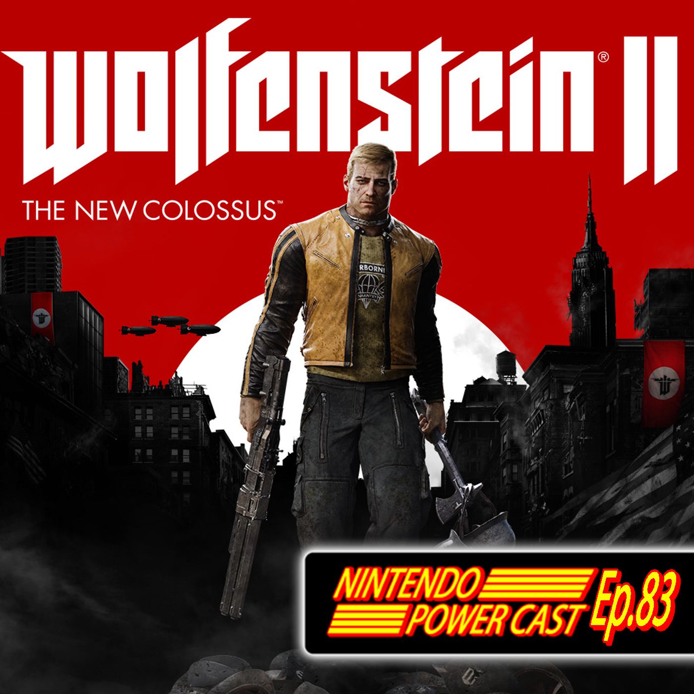 Wolfenstein, Dark Souls Remastered and Sushi Strikers Nintendo Power Cast Ep.83 episode artwork