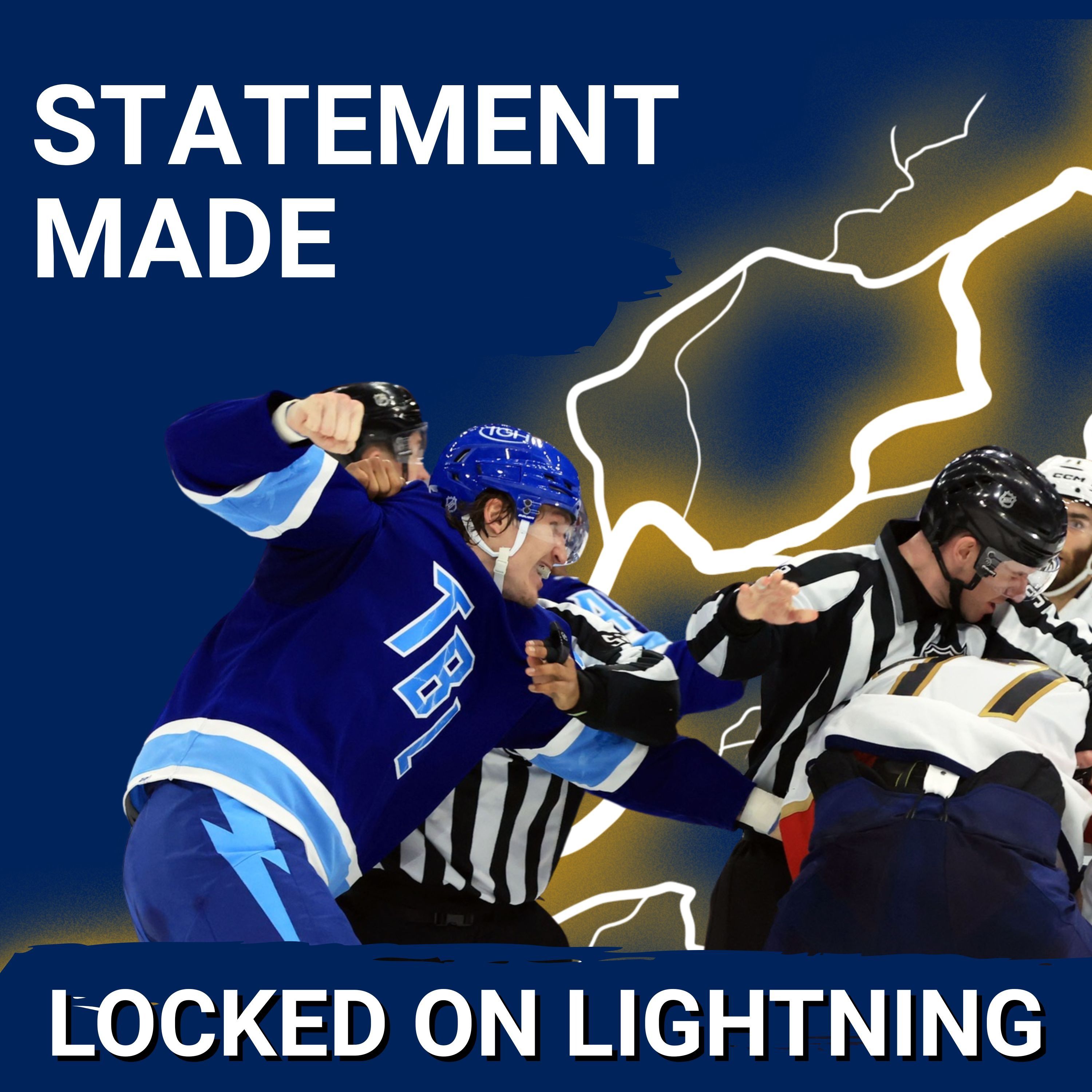 STATEMENT: Lightning PUMMEL Panthers in Physical Rivalry Game | Hagel and Vasilevskiy Lead ROUT