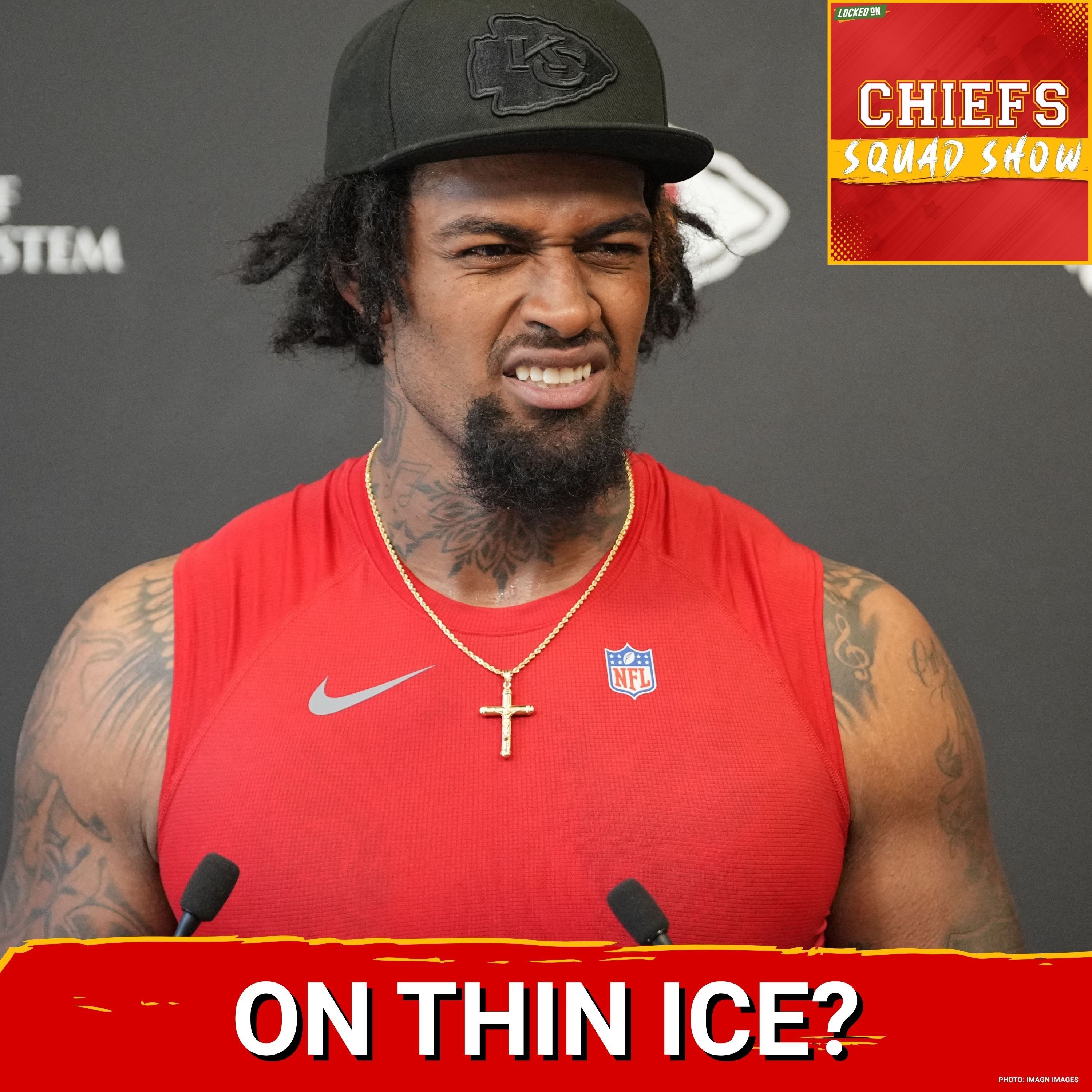 CHIEFS SQUAD SHOW: Is Patience WEARING THIN with Josh Simmons?! Trey Smith SENDS  WEEK ONE MESSAGE! episode artwork