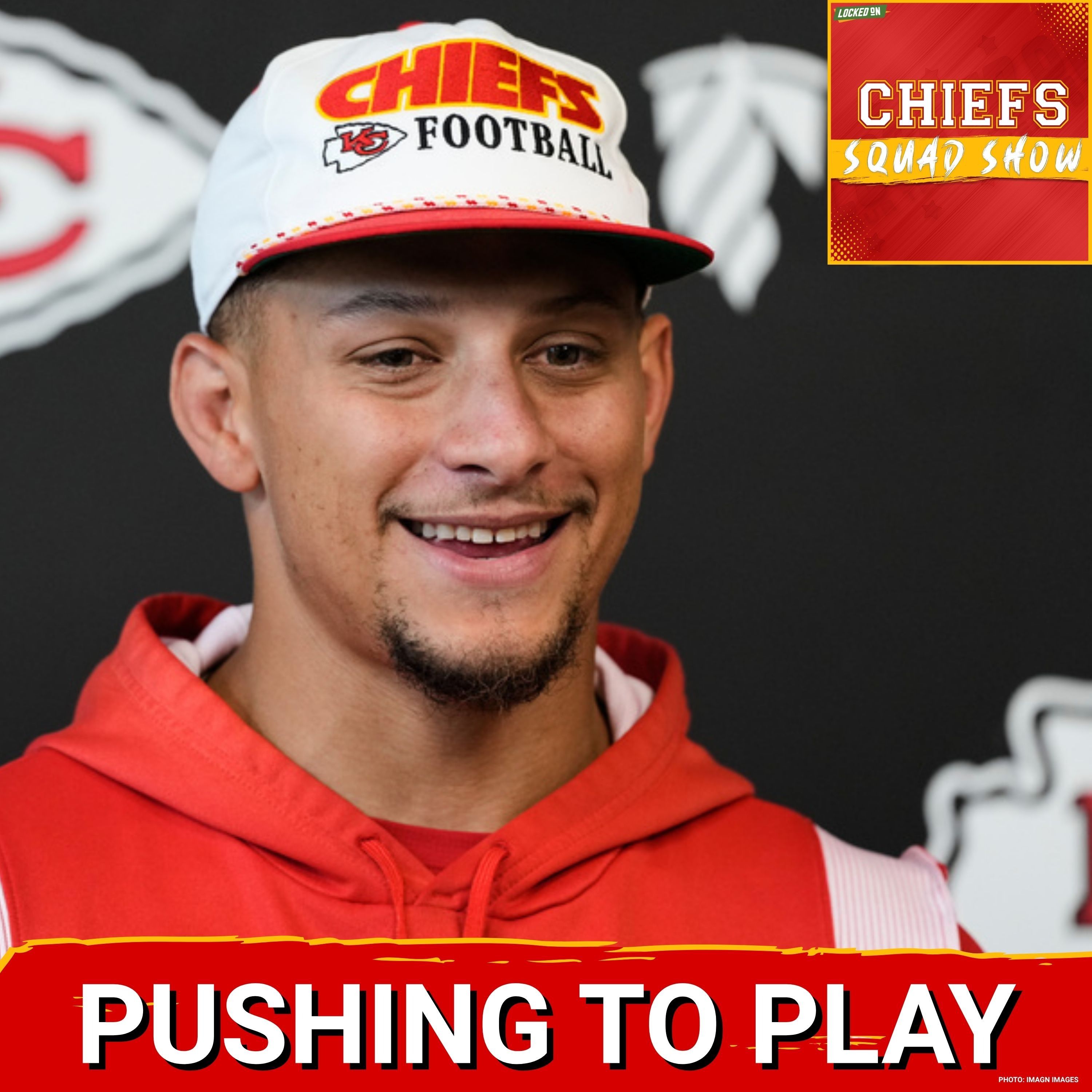 CHIEFS SQUAD SHOW: Kansas City Chiefs’ Patrick Mahomes Confirms He's ON TRACK For Week 1 Return