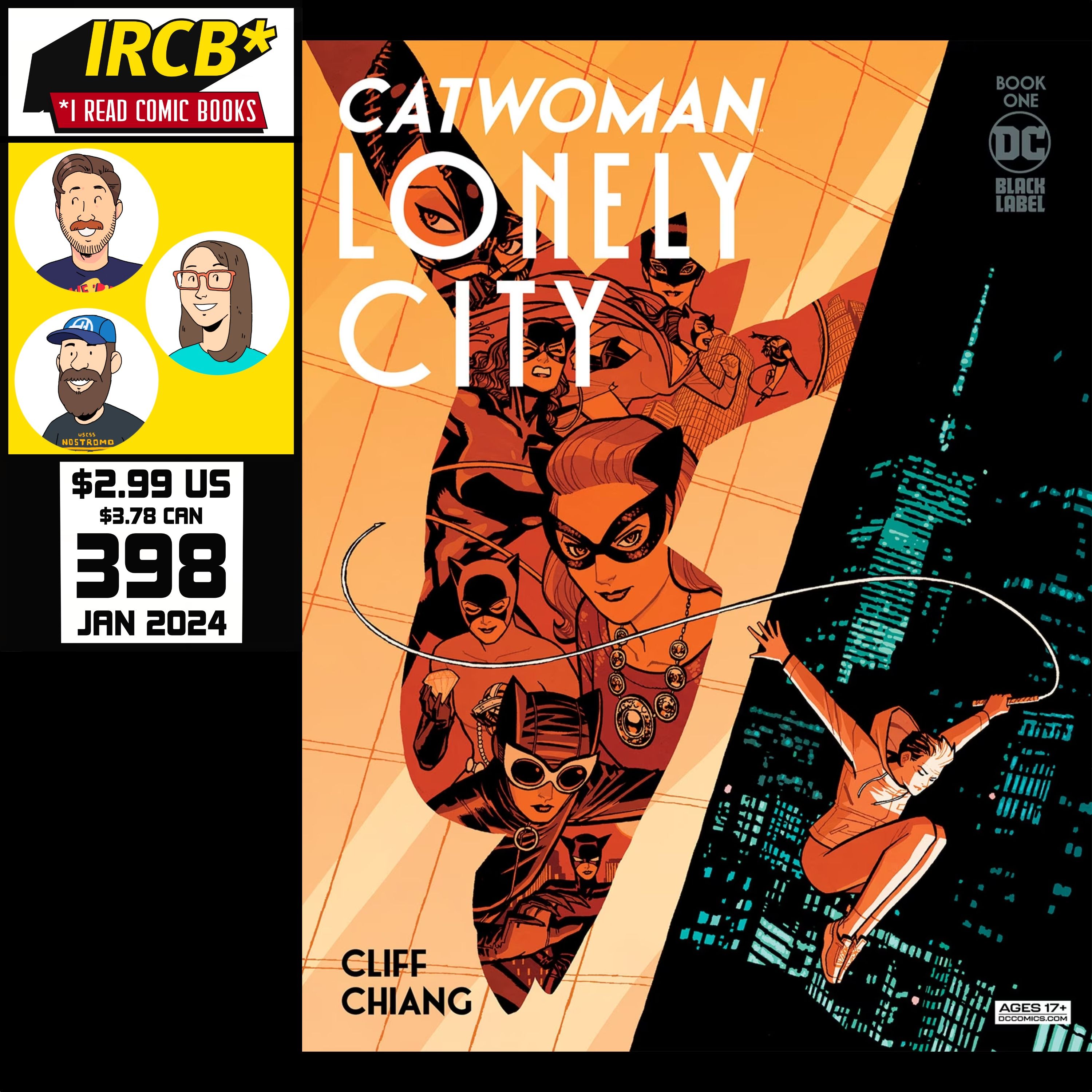 Episode 398 | Legacy Numbering Freaks (Goodreads Book of the Month - Catwoman: Lonely City)