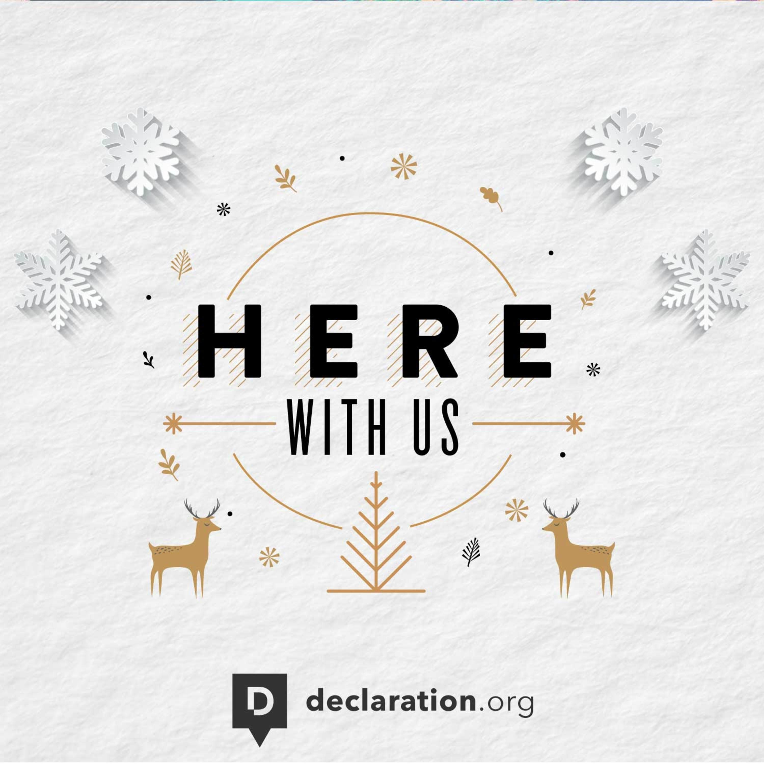 Peace is Here With Us
