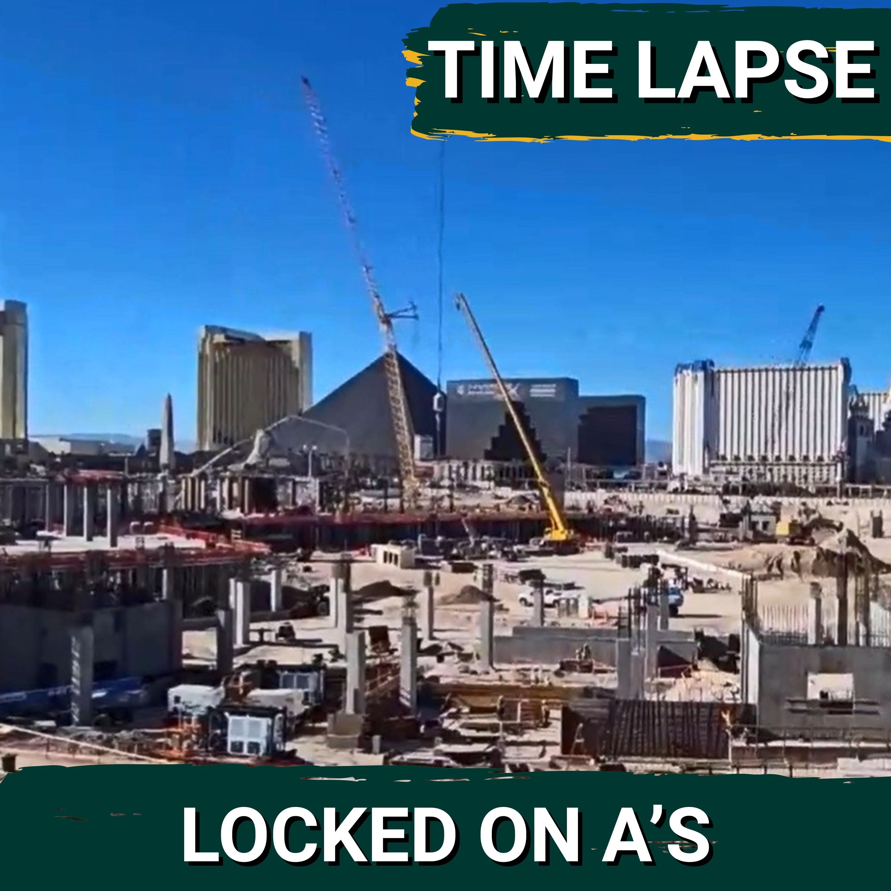 TIME LAPSE: From Dirt To Decking, Vegas is Building This FAST