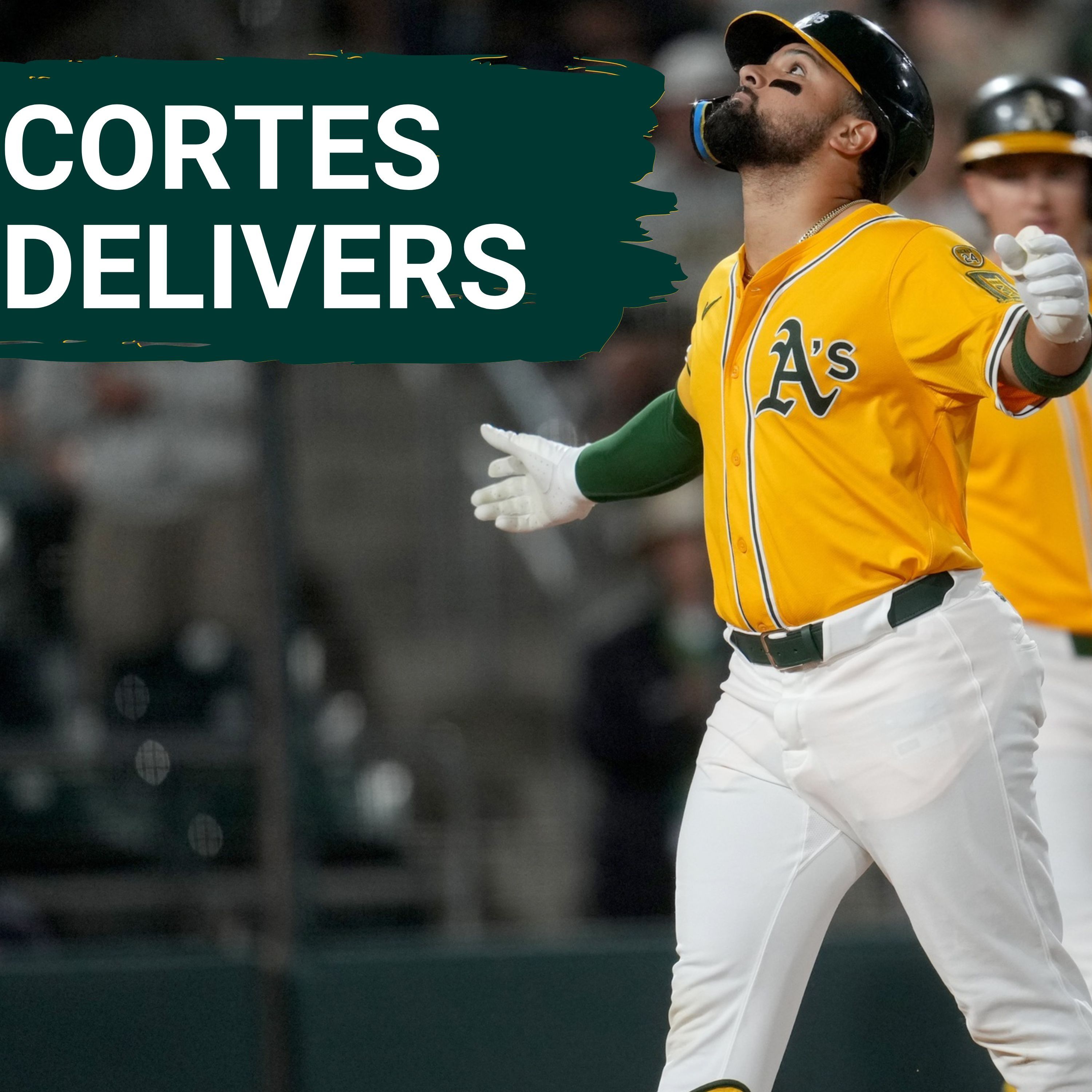 Cortes Delivers: Two Homers & the A’s Silence the Reds