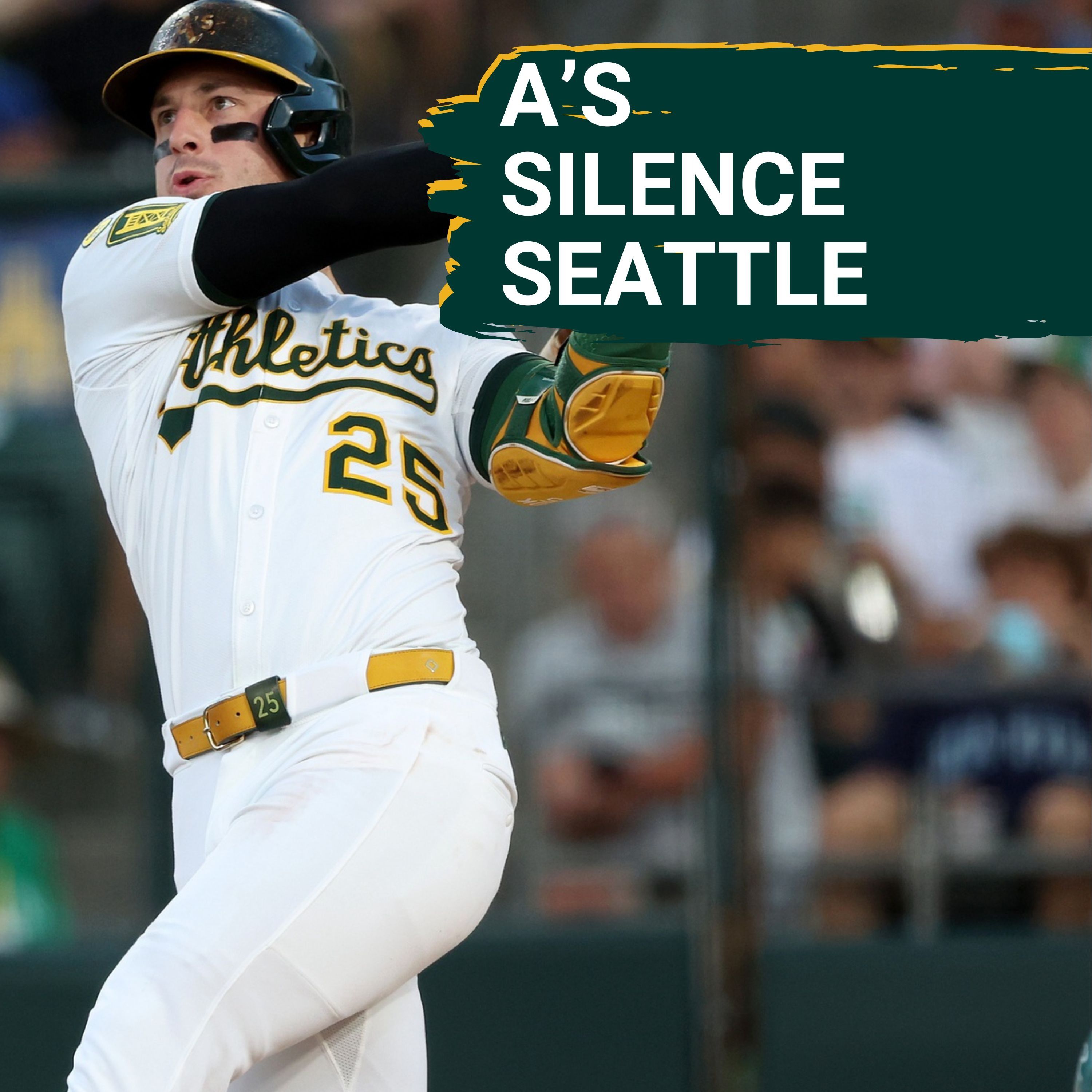A’S SILENCE SEATTLE: Rooker’s 3-Run Blast Ignites A’s Offense