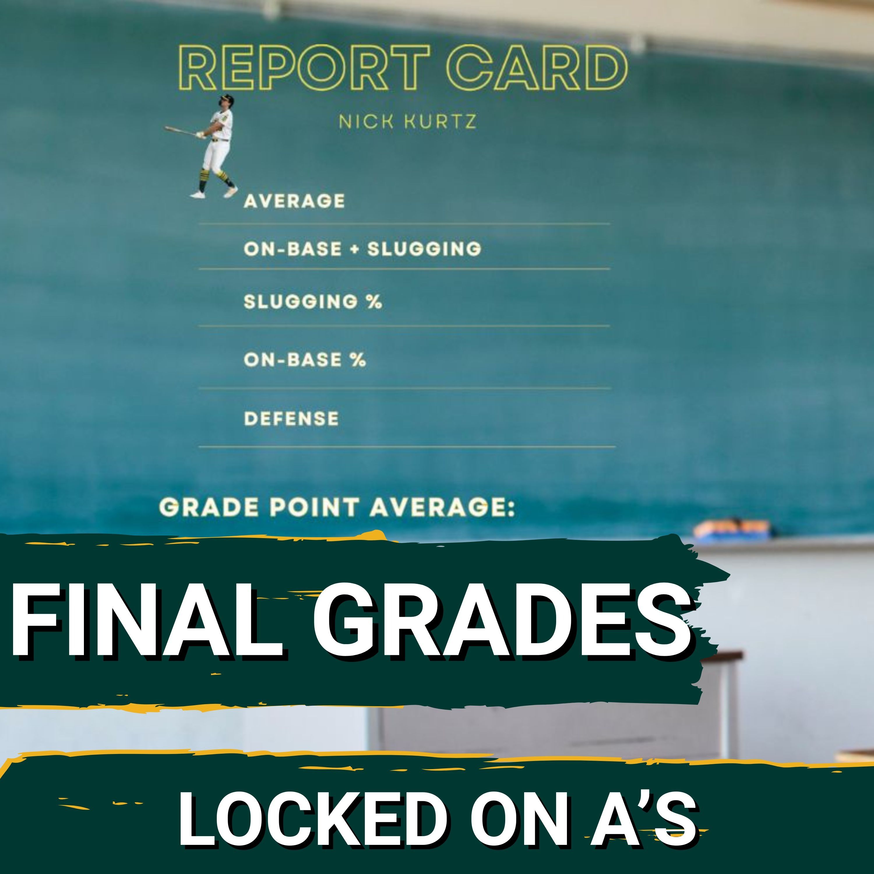 FINAL GRADES: A’s 2025 Report Card Special FINAL GRADES: A’s 2025 Report Card Special