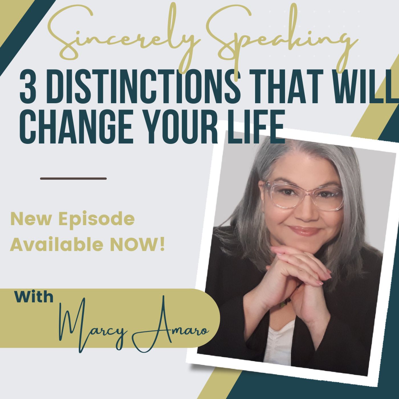 Sincerely Speaking with Marcy Amaro