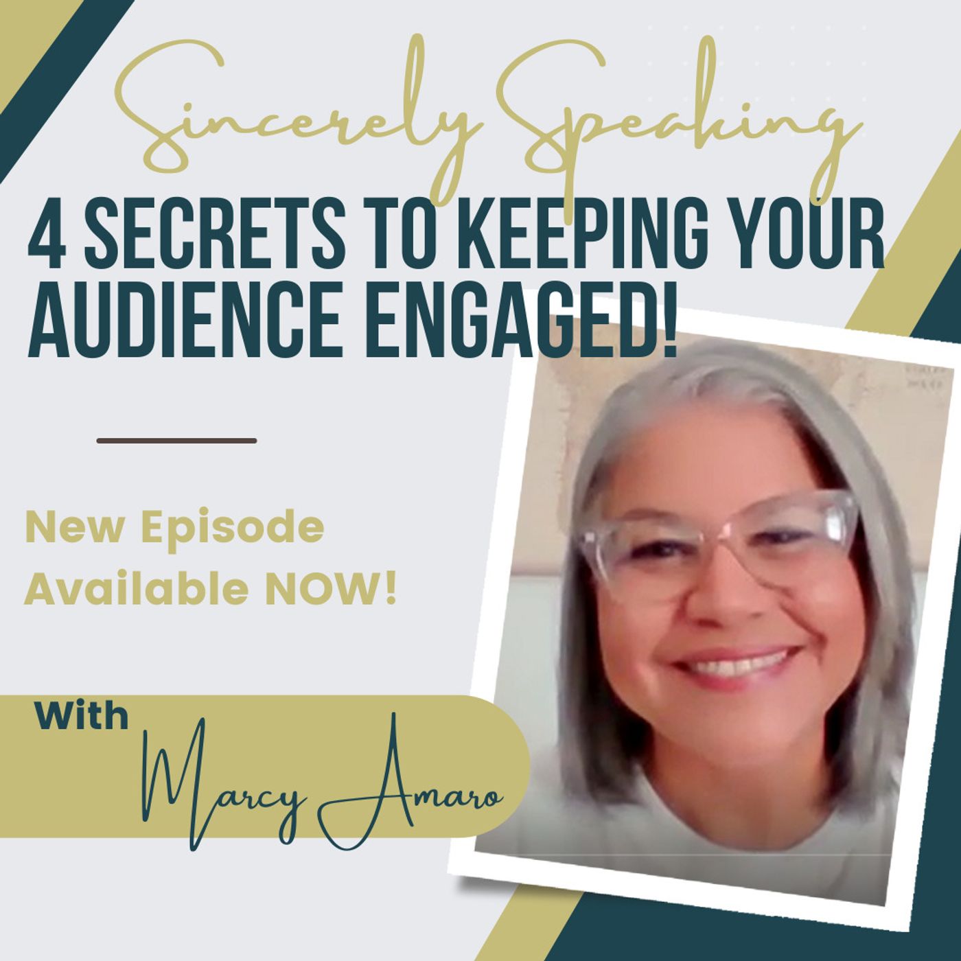 Sincerely Speaking with Marcy Amaro