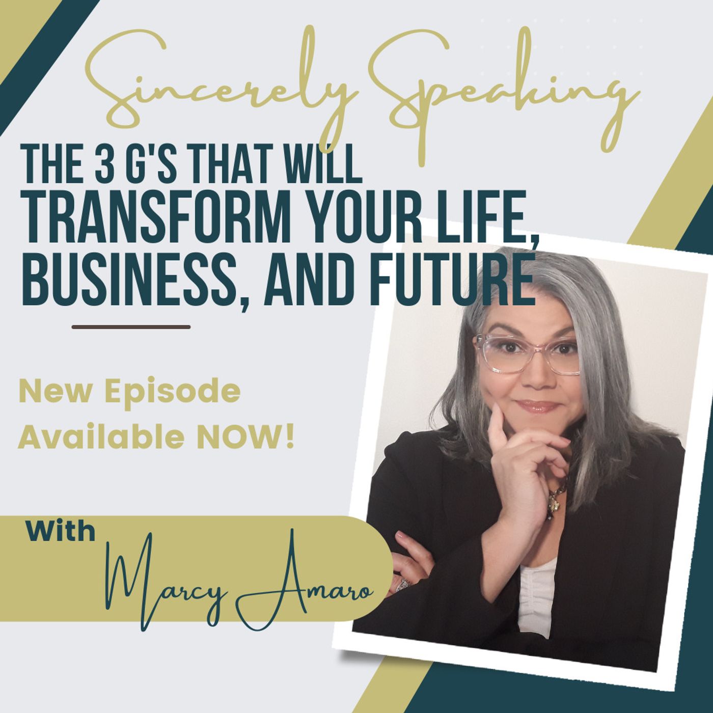 Sincerely Speaking with Marcy Amaro