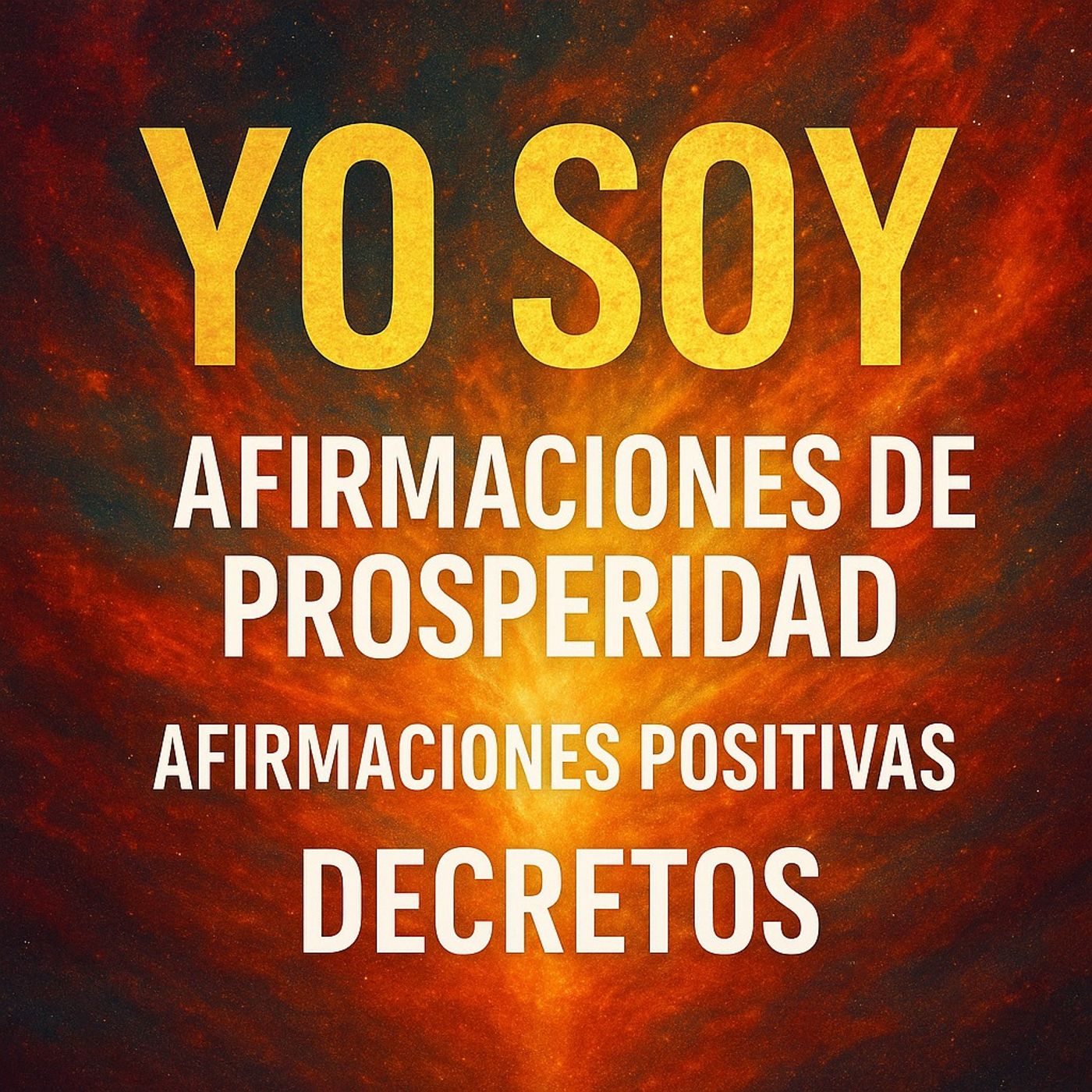 un cover 1:1 YO SOY | AFIRMACIONES DE PROSPERIDAD | AFIRMACIONES POSITIVAS | DECRETOS