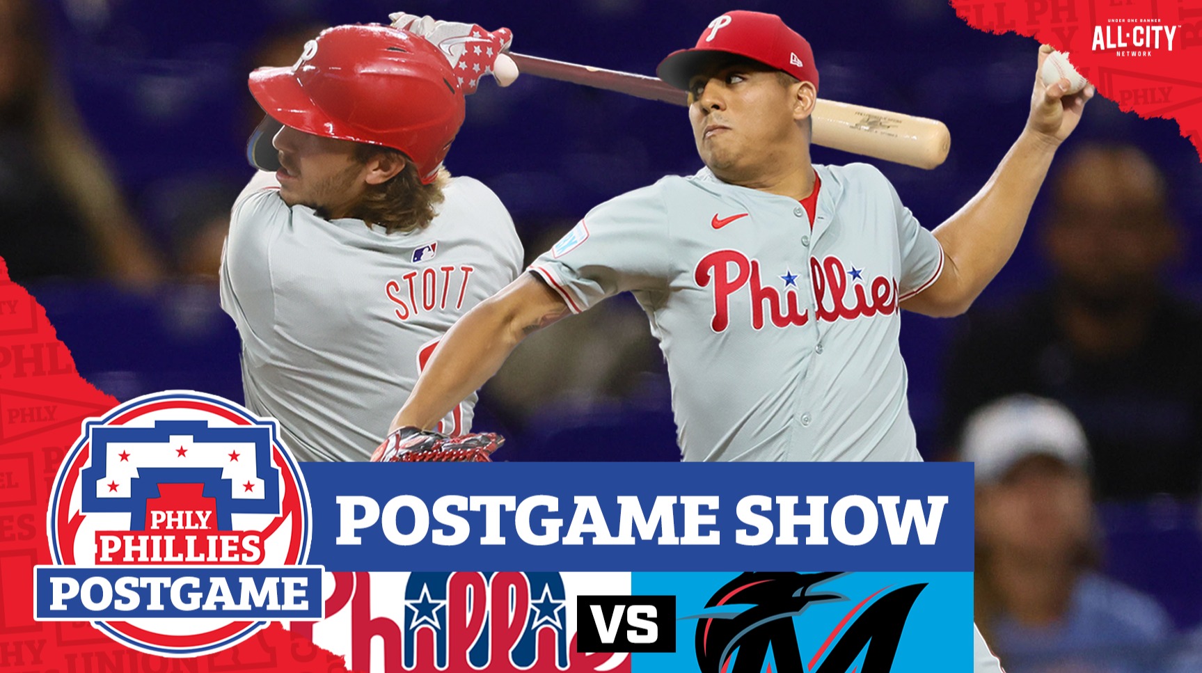 PHLY Phillies Podcast | Bryson Stott, Kody Clemens drive in 2 runs each, Phillies beat Marlins 5-2