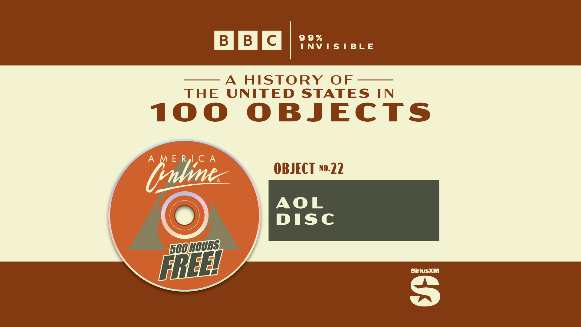 100 Objects #22: AOL Disc