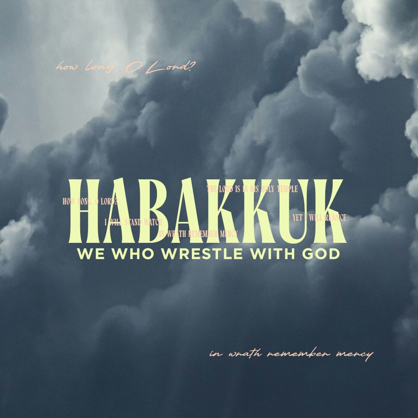 Wrestle, Don't Run | Habakkuk 1:1-4 | Lawson Stewart — Vertical Church Teaching cover