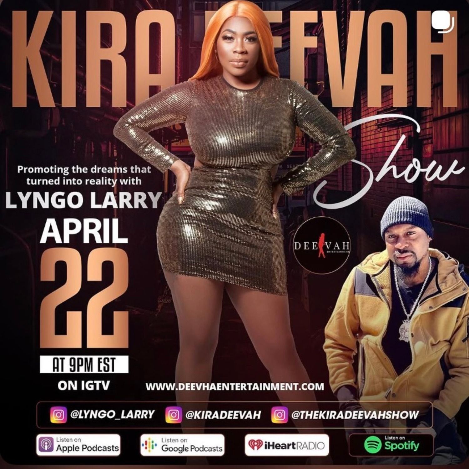 🎤 Kira DeeVah Interviews Lyngo Larry episode artwork