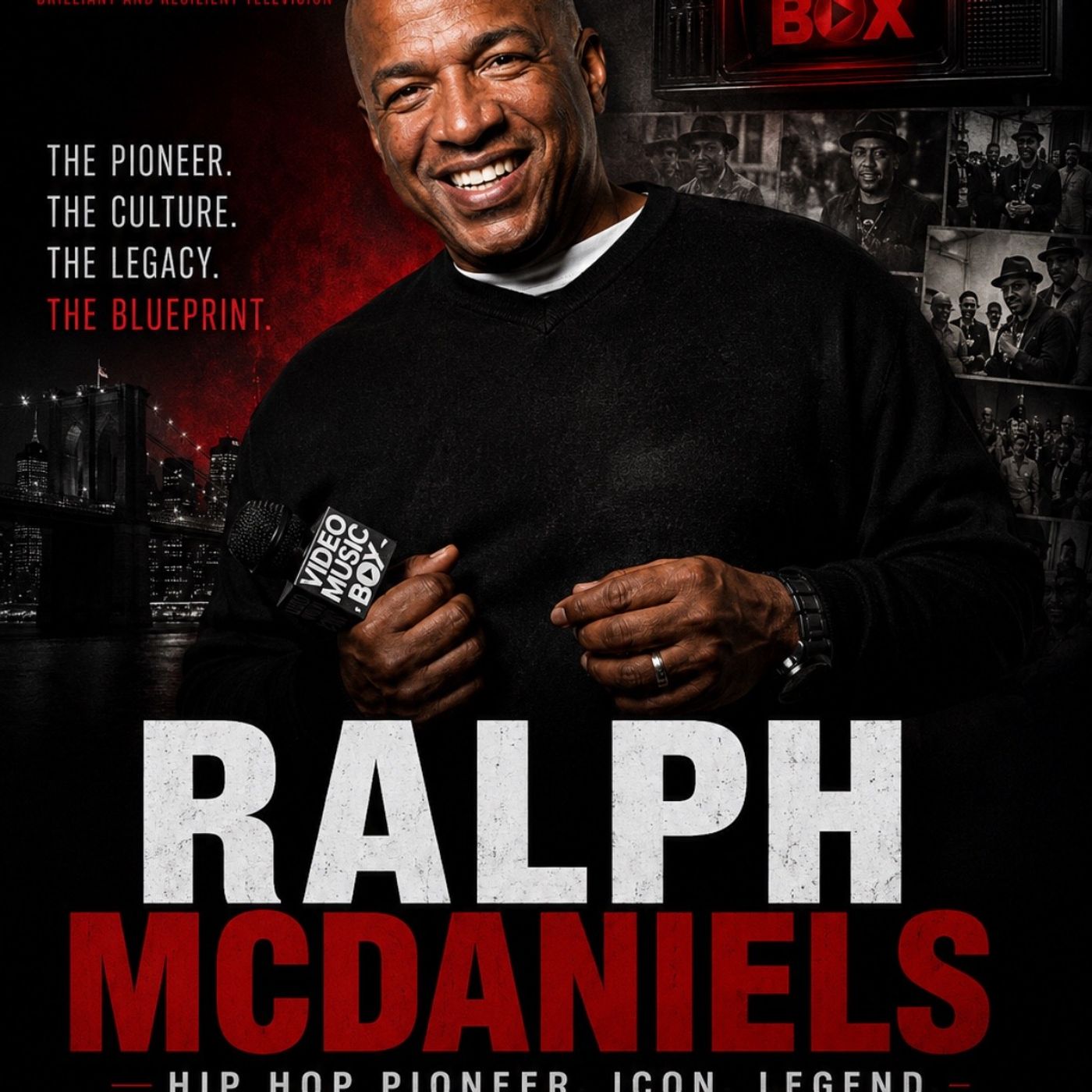 Ralph McDaniels “Mount Rushmore of Media” episode artwork