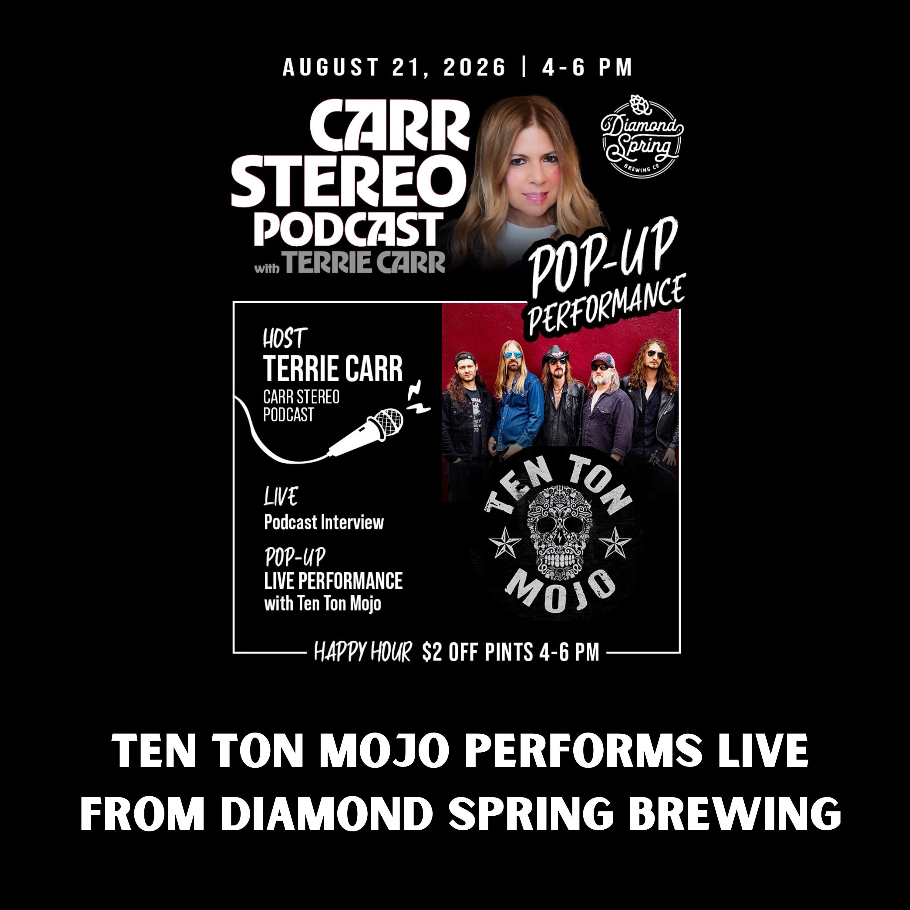 Ten Ton Mojo Performs Live On Carr Stereo