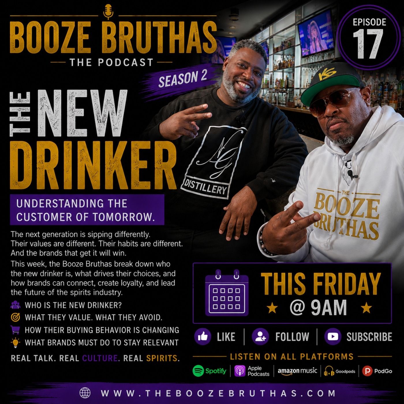 Episode 17:THE NEW DRINKER episode artwork