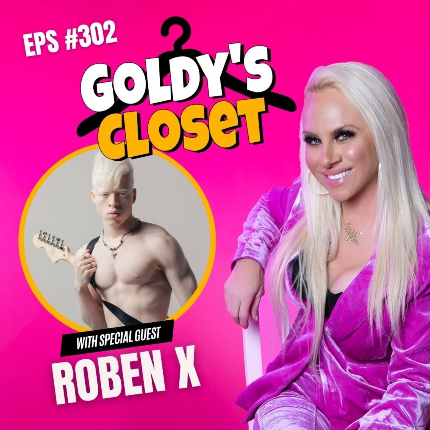 Roben X on resilience, identity, and making music from pain - Goldy’s Closet EPS #302 episode artwork