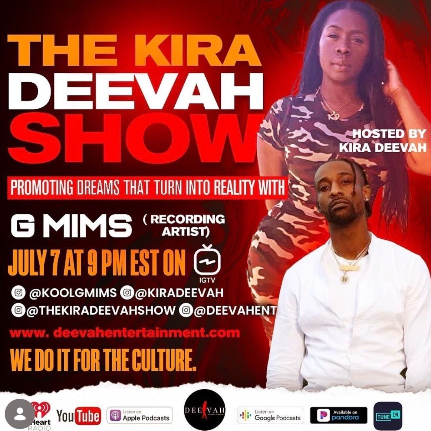 G MIMS Breaks Silence in Raw Sit-Down with Kira Deevah episode artwork
