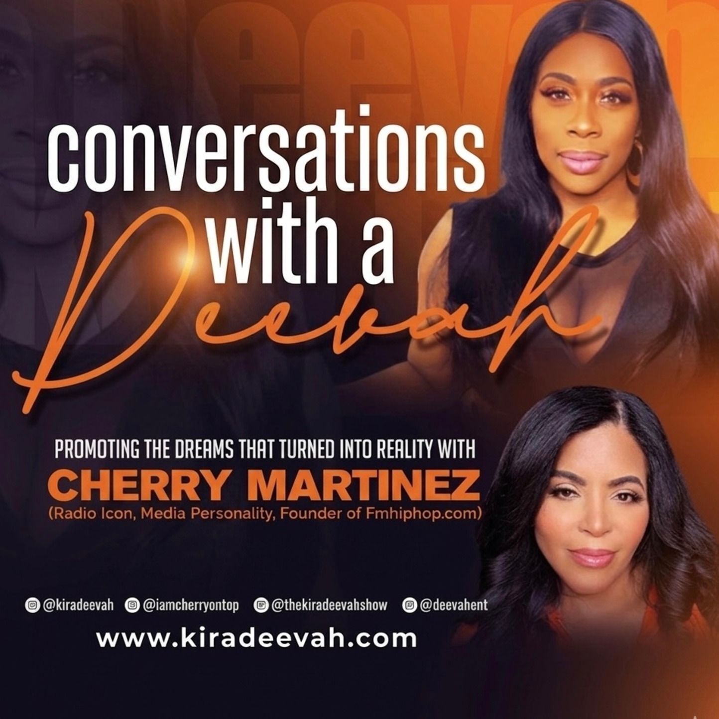 Kira Deevah Interviews Cherry Martinez | A Candid Talk on Radio, Reinvention & Realness episode artwork