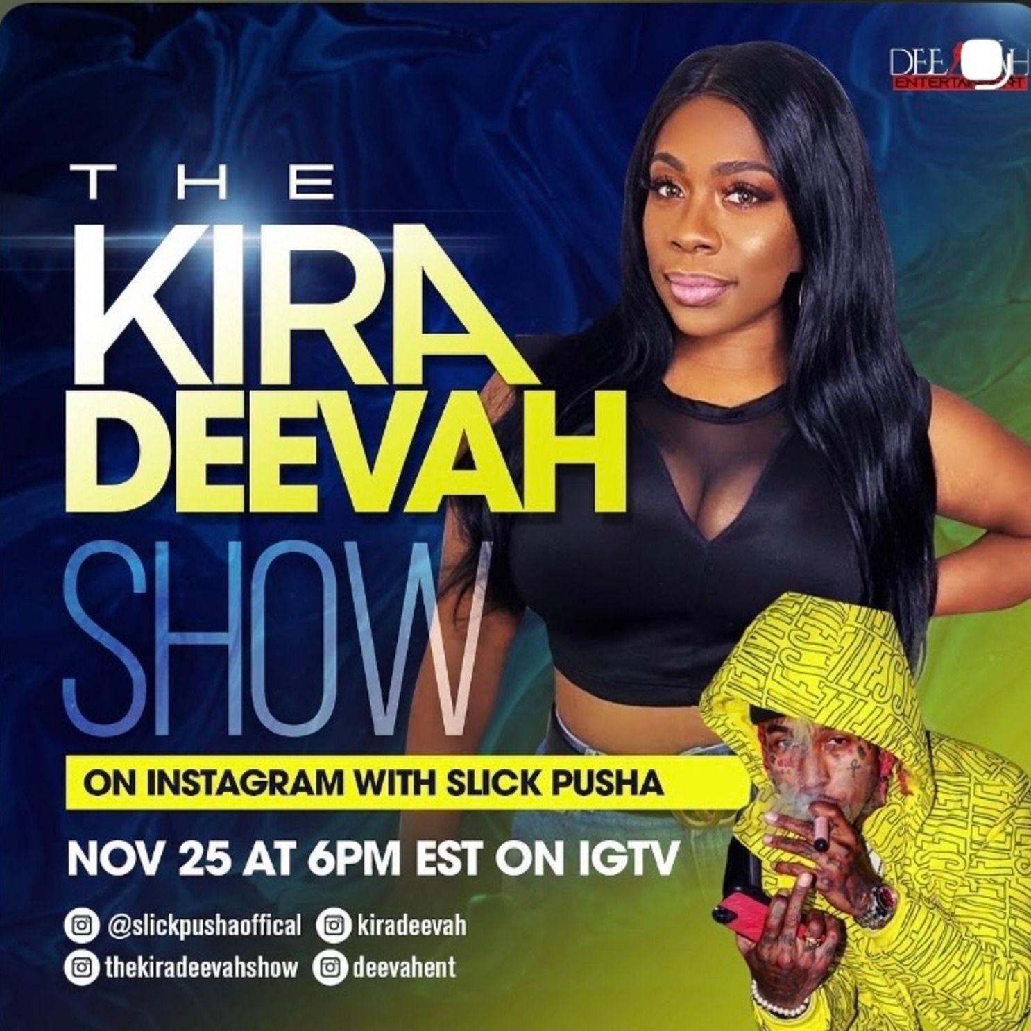 Kira DeeVah Interviews Slick Pusha | Street Talk, Hustle & Real Life 🎤 episode artwork