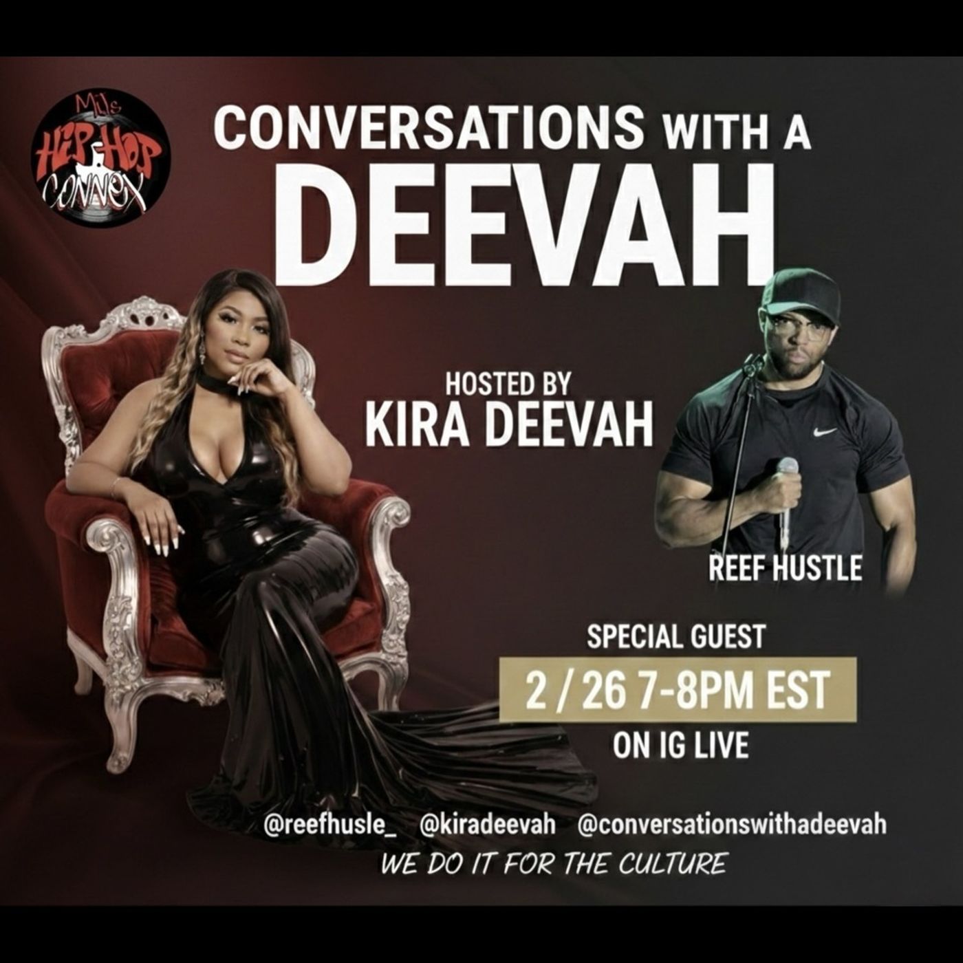 Conversations with a Deevah: Reef Hustle episode artwork