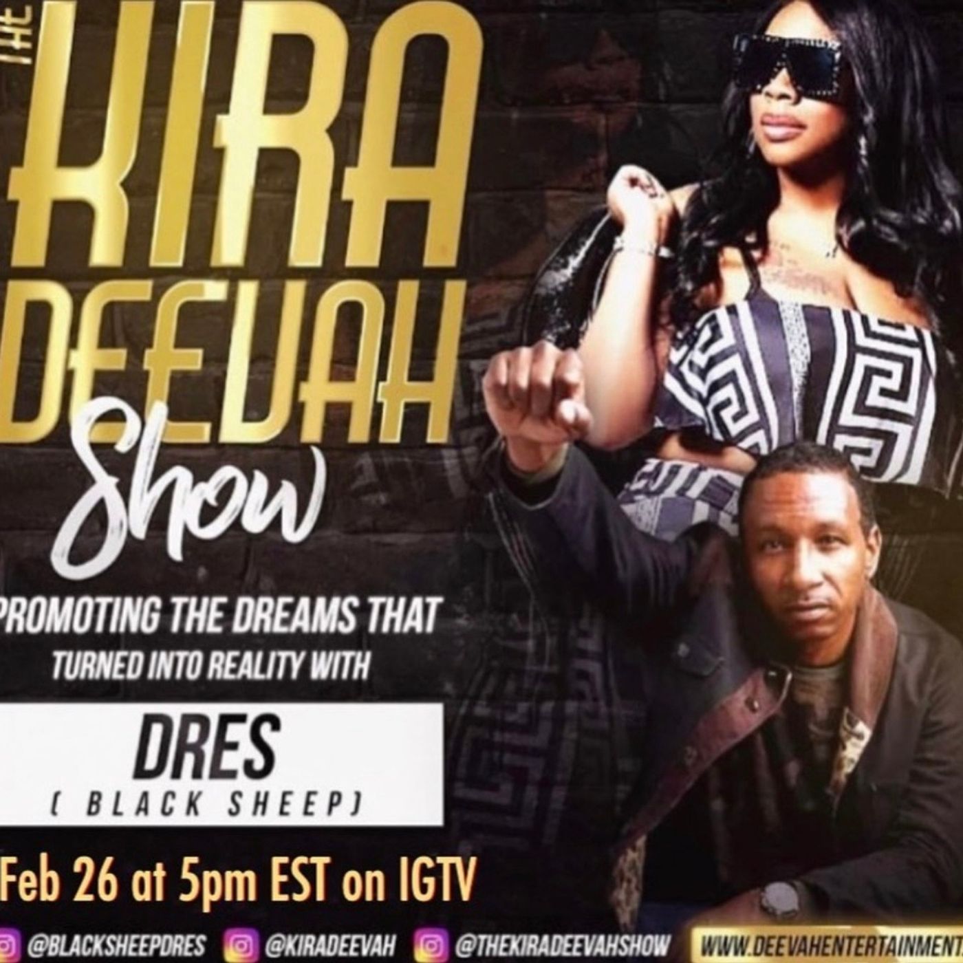 Hip-Hop Legend Dres (Black Sheep) Tells Stories You’ve NEVER Heard | Kira Deevah Exclusive episode artwork