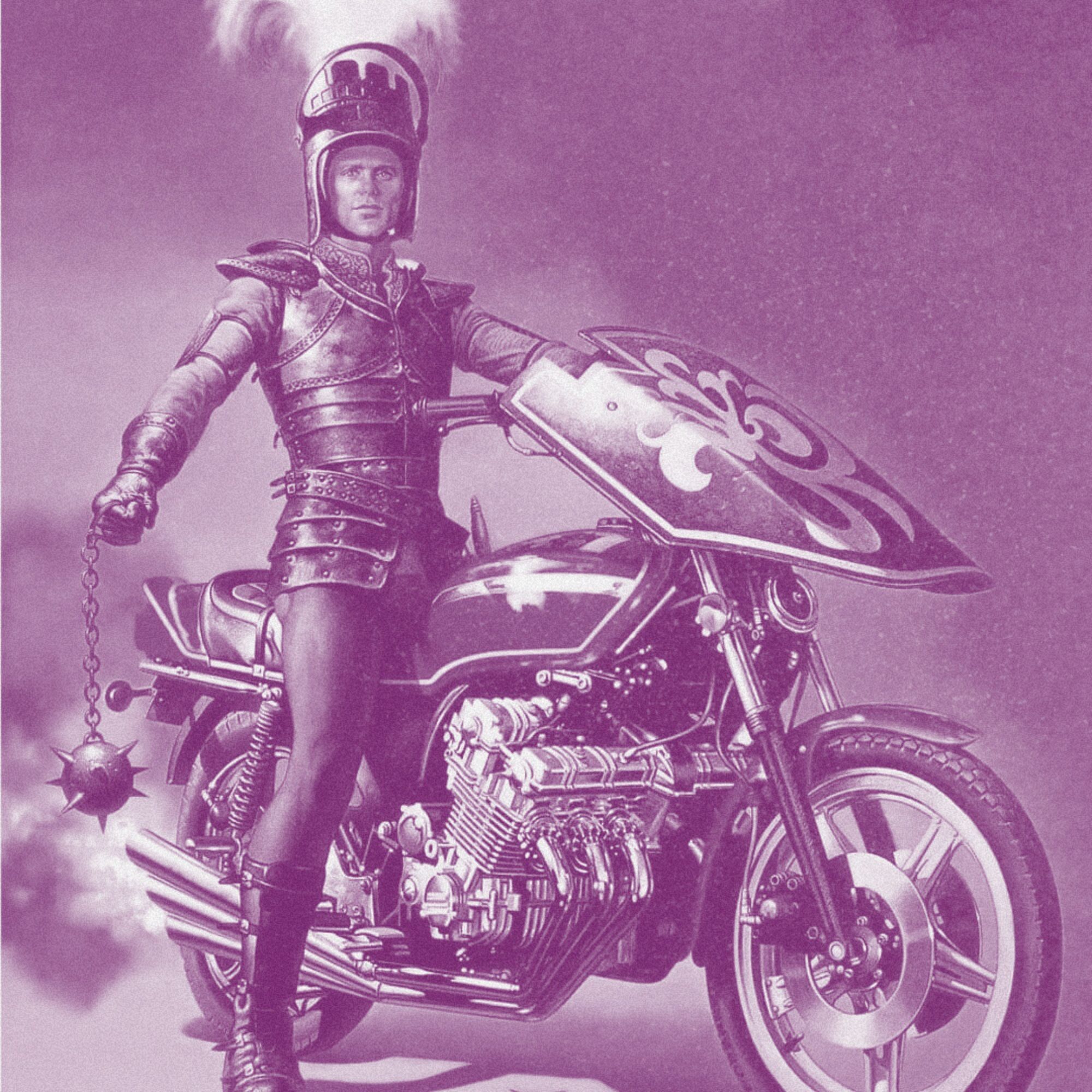 KNIGHTRIDERS: KNIGHTRIDERS: Ed Harris & Romero’s Asphalt Camelot episode artwork
