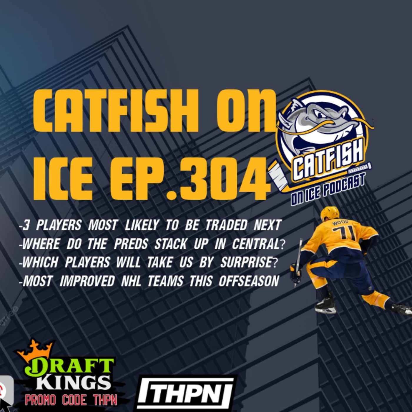 #304-Three Players Most Likely to be Traded Next by Nashville Predators, Central Division Offseason Rankings episode artwork