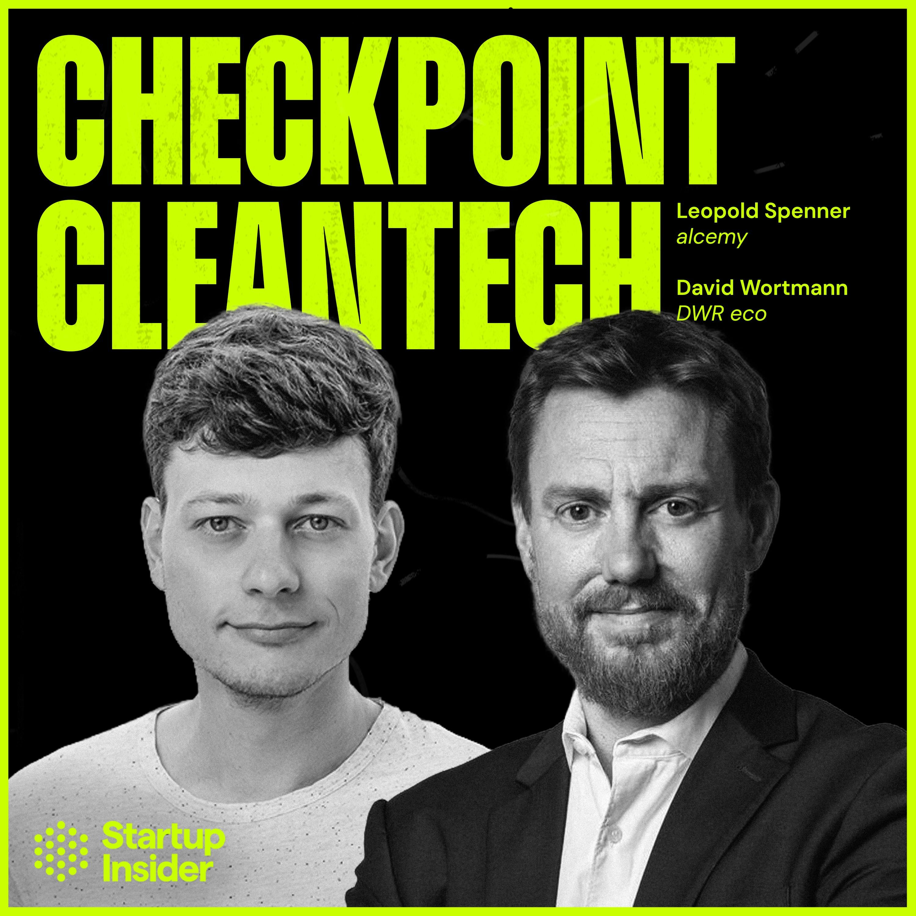 Grüner Zement durch KI: Wie alcemy CO2 in der Bauindustrie senkt – Leopold Spenner (alcemy) & David Wortmann (DWR eco) episode artwork