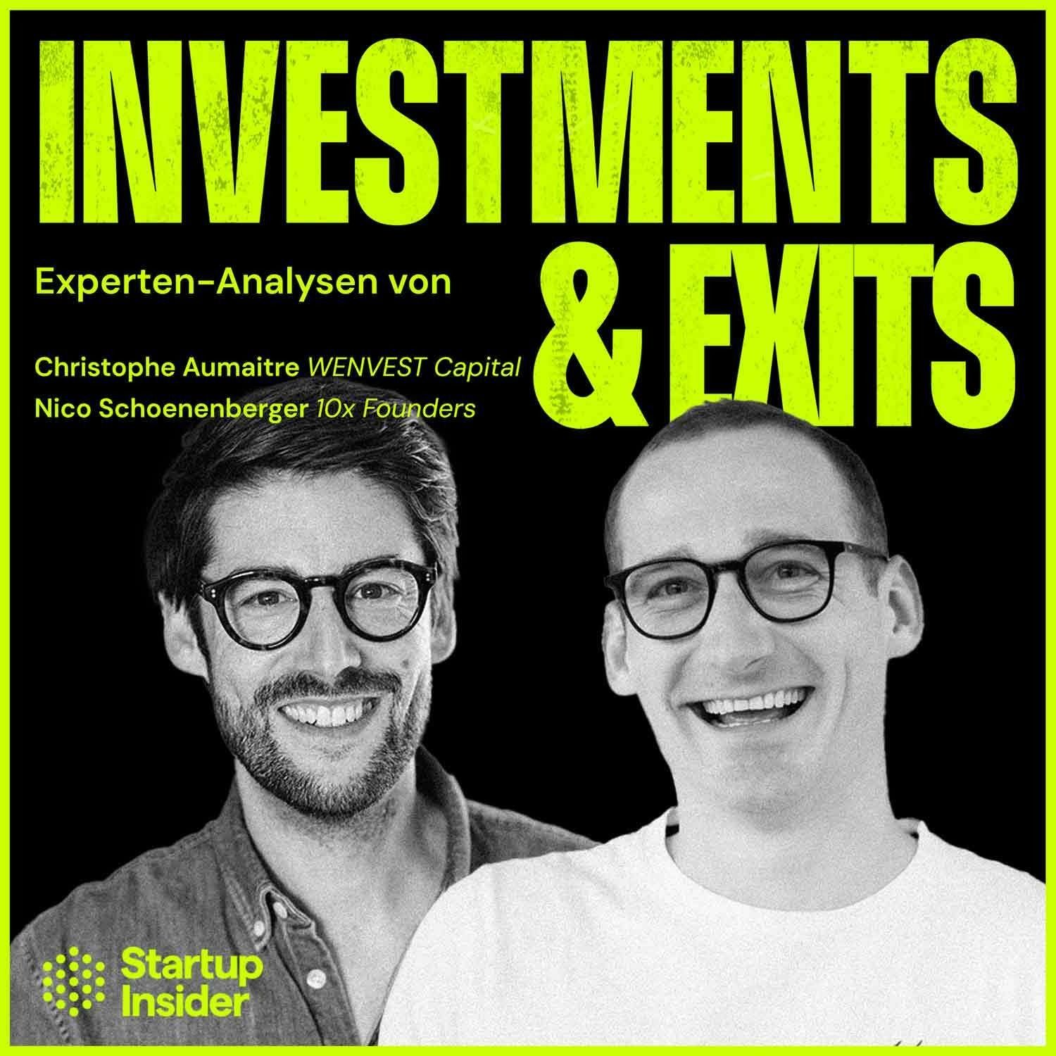 Early Exits von Startups: Libra, Convergence, Lakera – Nico Schoenenberger (10x Founders) & Christophe Aumaitre (WENVEST Capital) Early Exits von Startups: Libra, Convergence, Lakera – Nico Schoenenberger (10x Founders) & Christophe Aumaitre (WENVEST Capital)