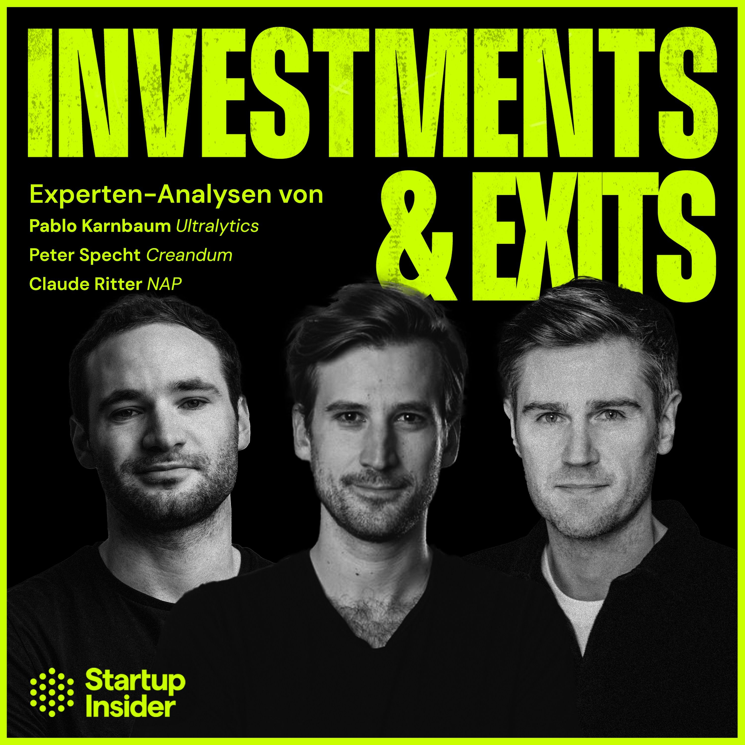 Investments & Exits Classics: Der Anfang von KI in Europa – Peter Specht, Pablo Karnbaum & Claude Ritter