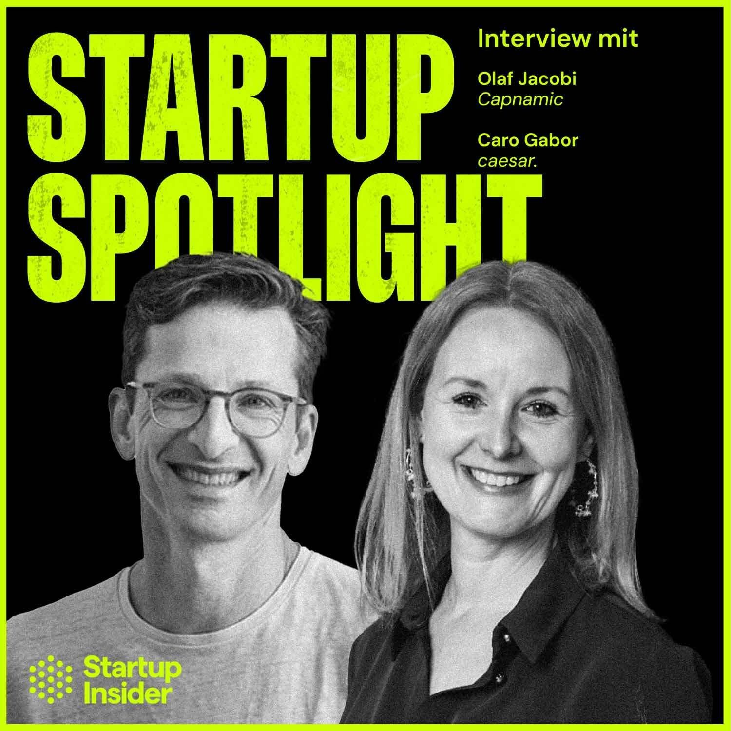 The VC Media War: Reicht Geld allein noch? – Caro Gabor (Caesar Ventures), Olaf Jacobi (Capnamic),