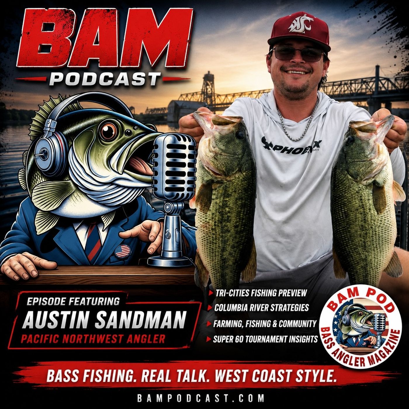 Austin Sandman how to fish the Pacific North West episode artwork